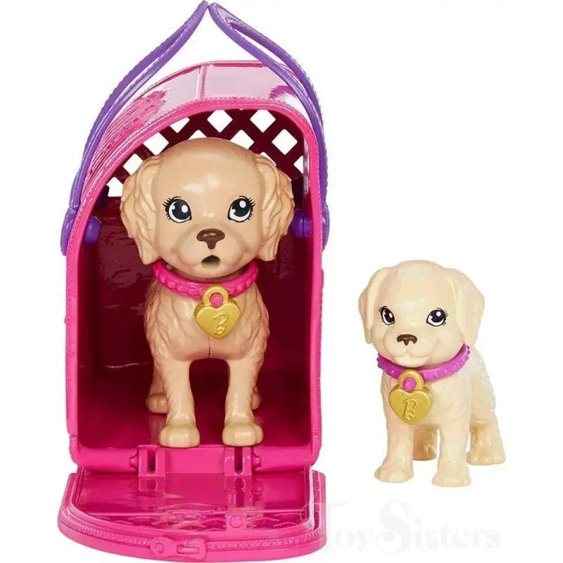 Barbie Pup Adoption Doll & Puppies Playset