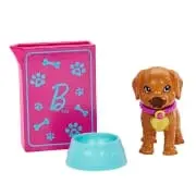 Barbie Doll and Accessories Pup Adoption Playset With Doll, 2 Puppies and Colour-Change