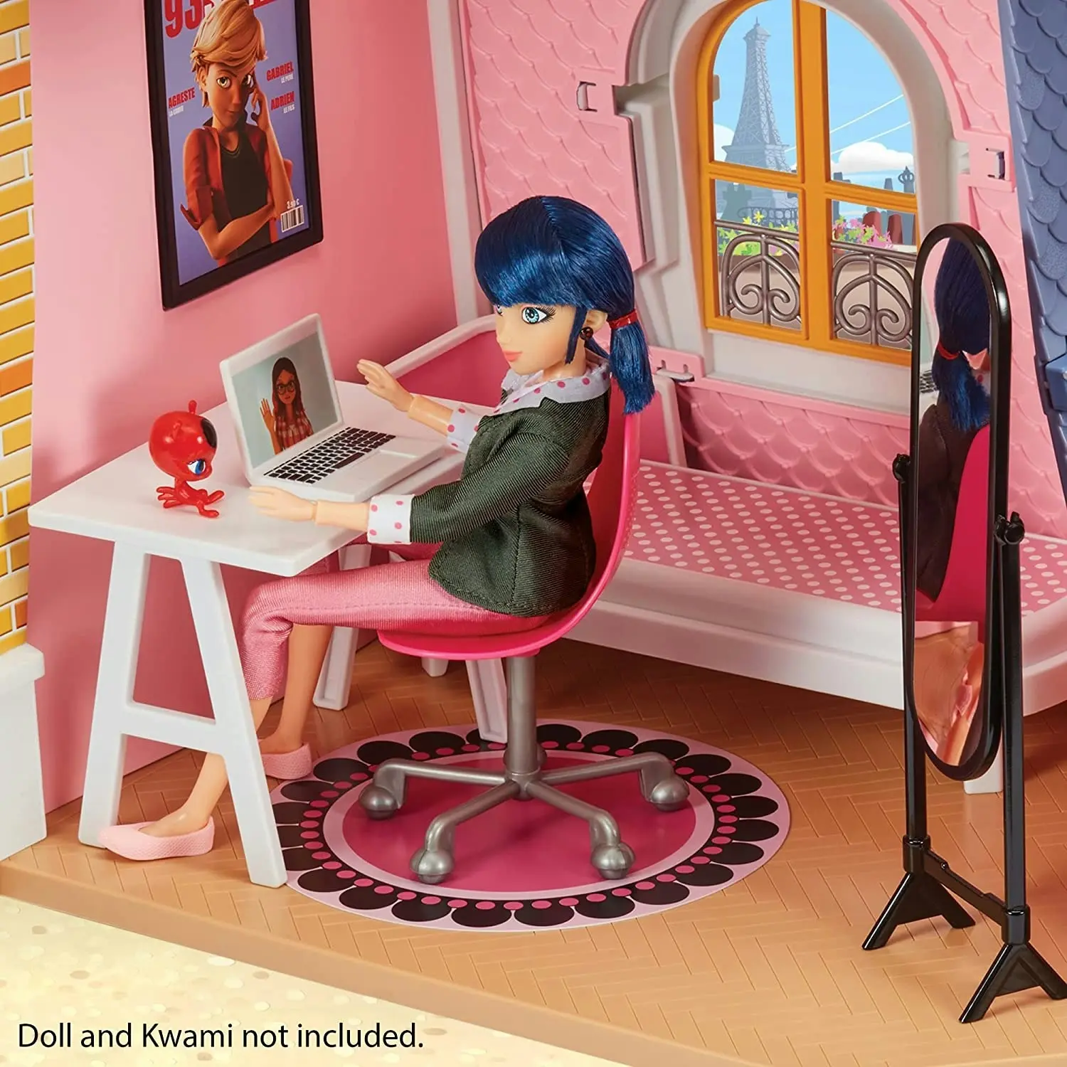 Miraculous Bedroom and Balcony Playset