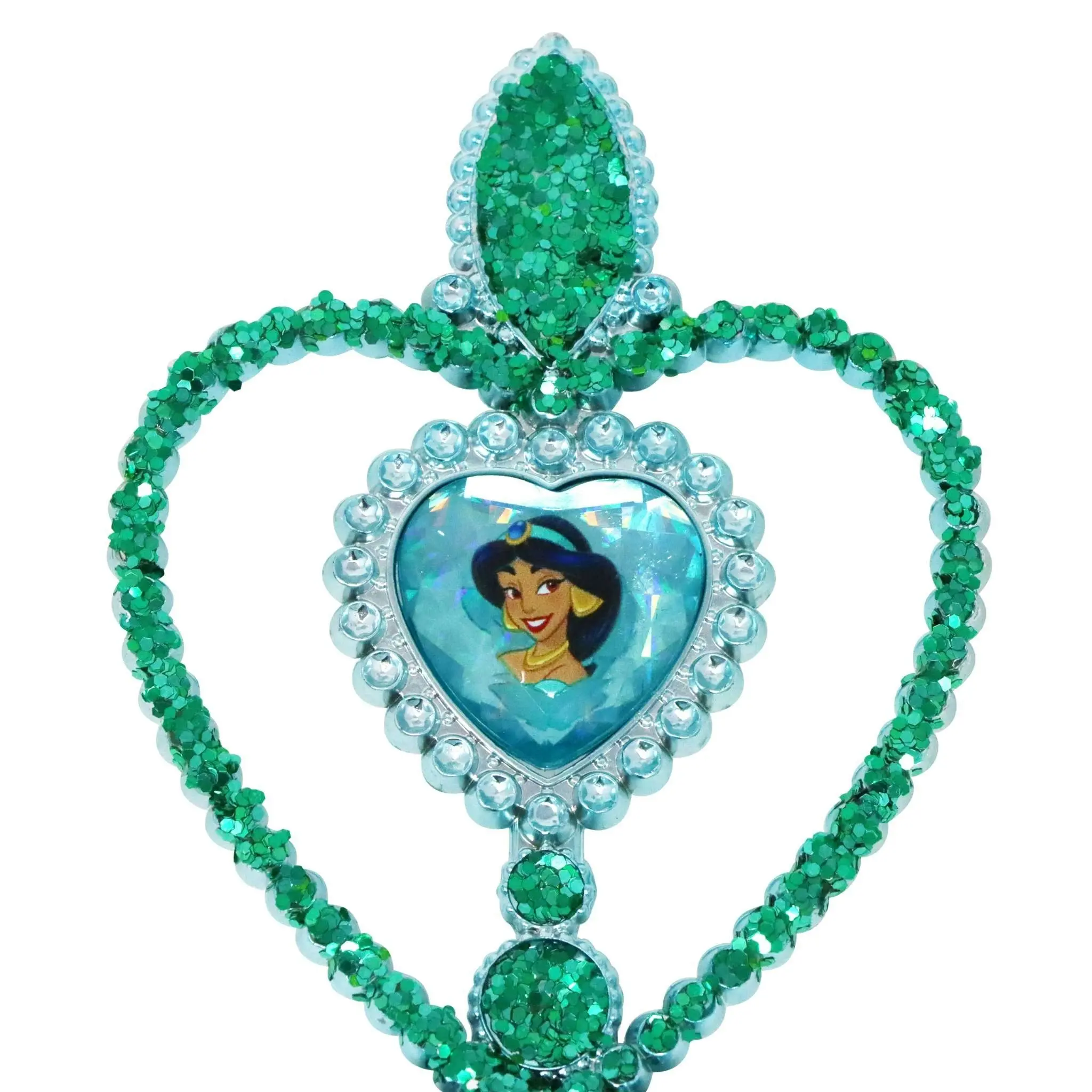 Disney Princess Jasmine Heart Gemstone and Glitter Wand