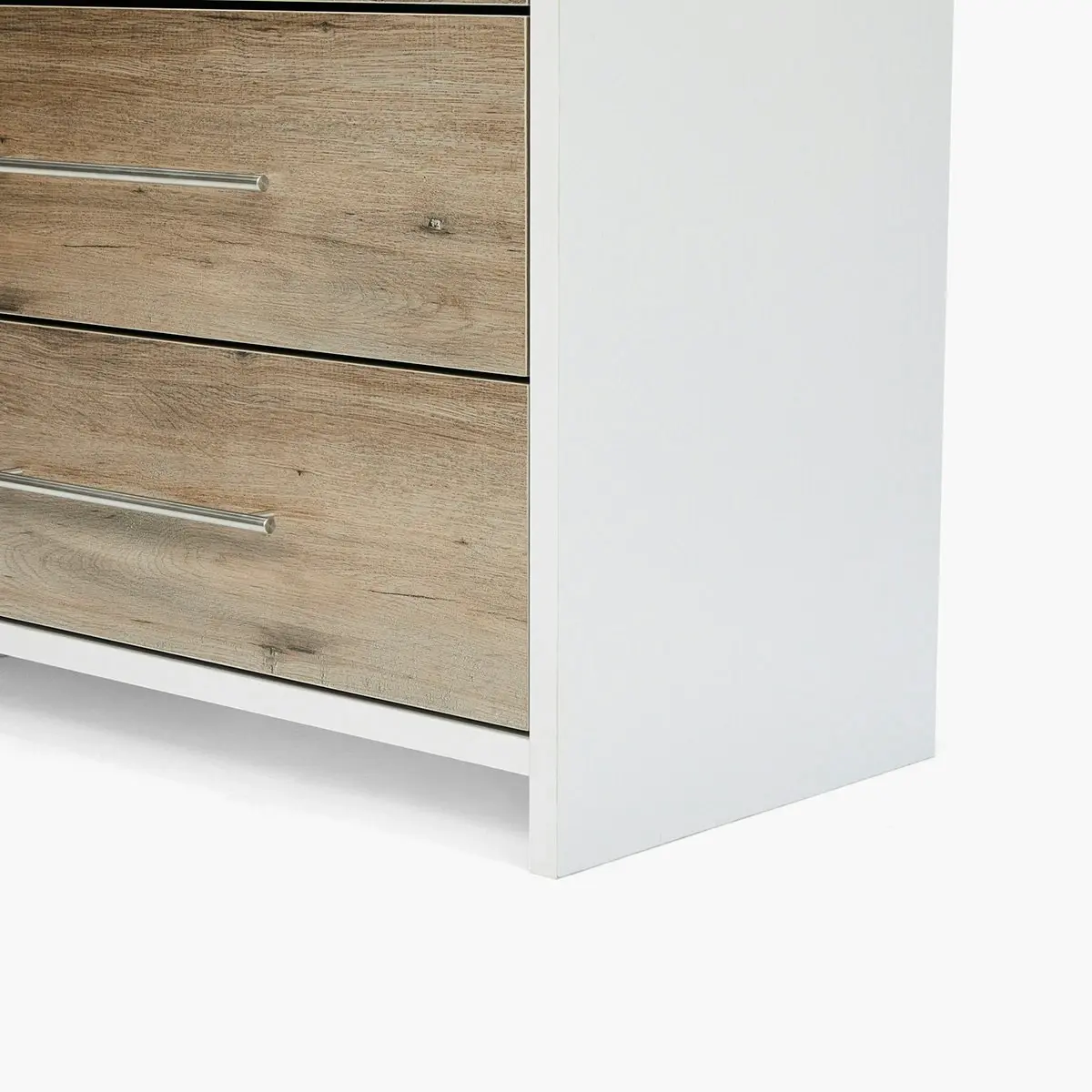 Tasman Eco Elyse Ash/White 3-Drawer Chest