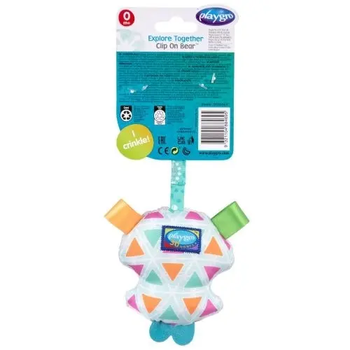 Playgro Clip On Polar Bear