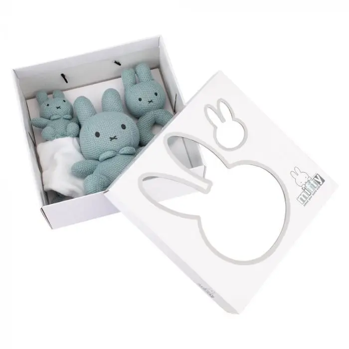 Miffy Green Knit: Baby Gift Set