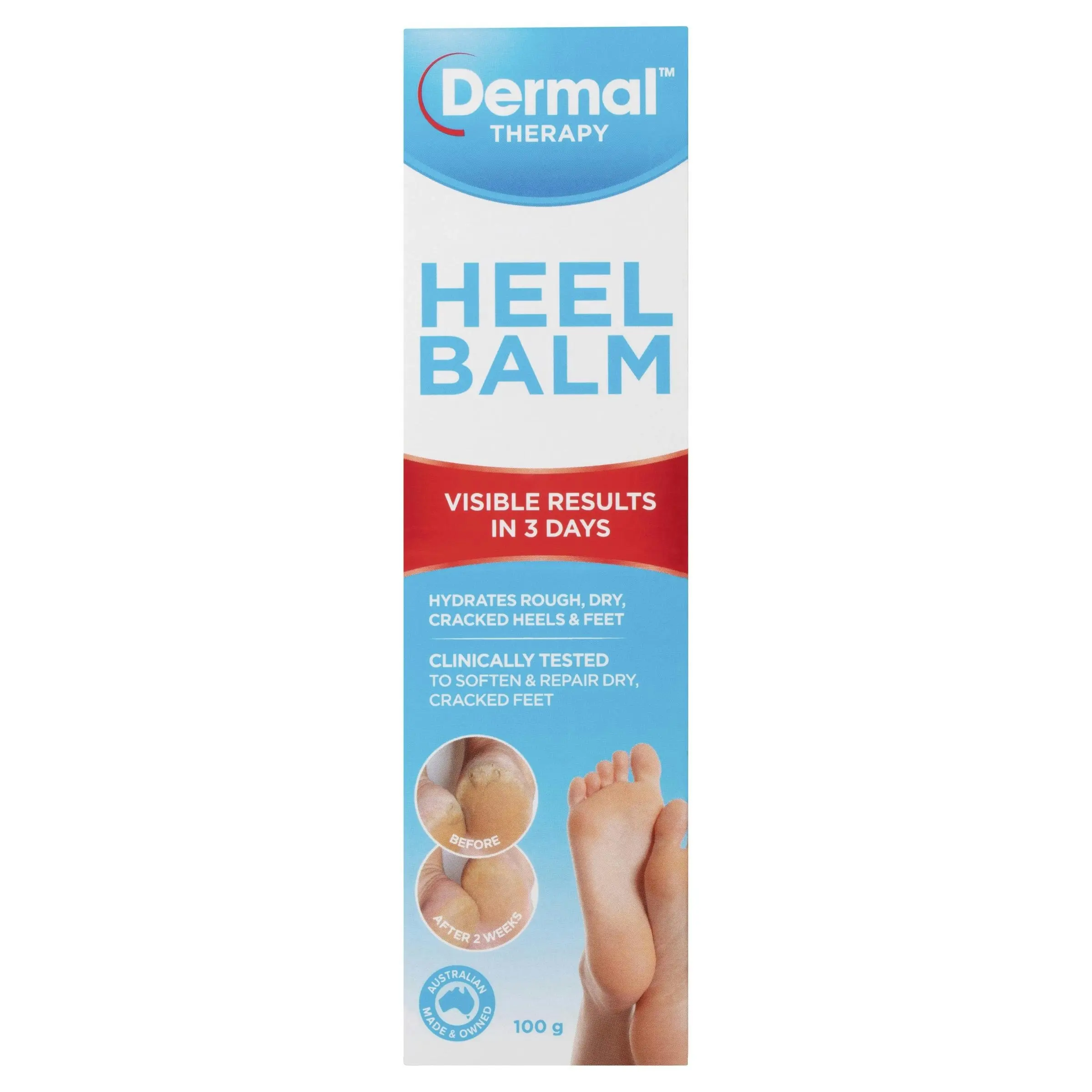 Dermal Therapy Heel Balm 100G