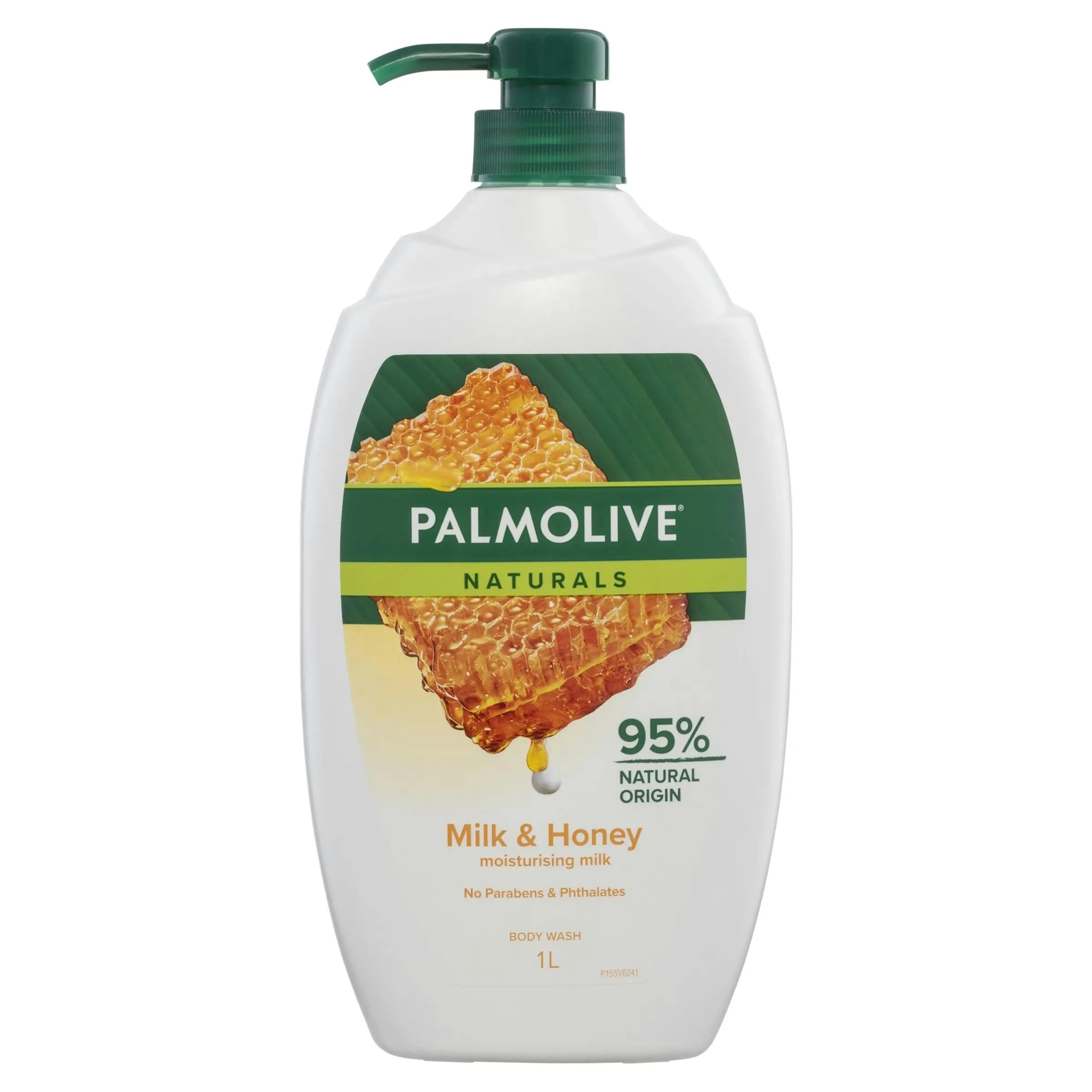 Palmolive Naturals Milk & Honey Body Wash 1L