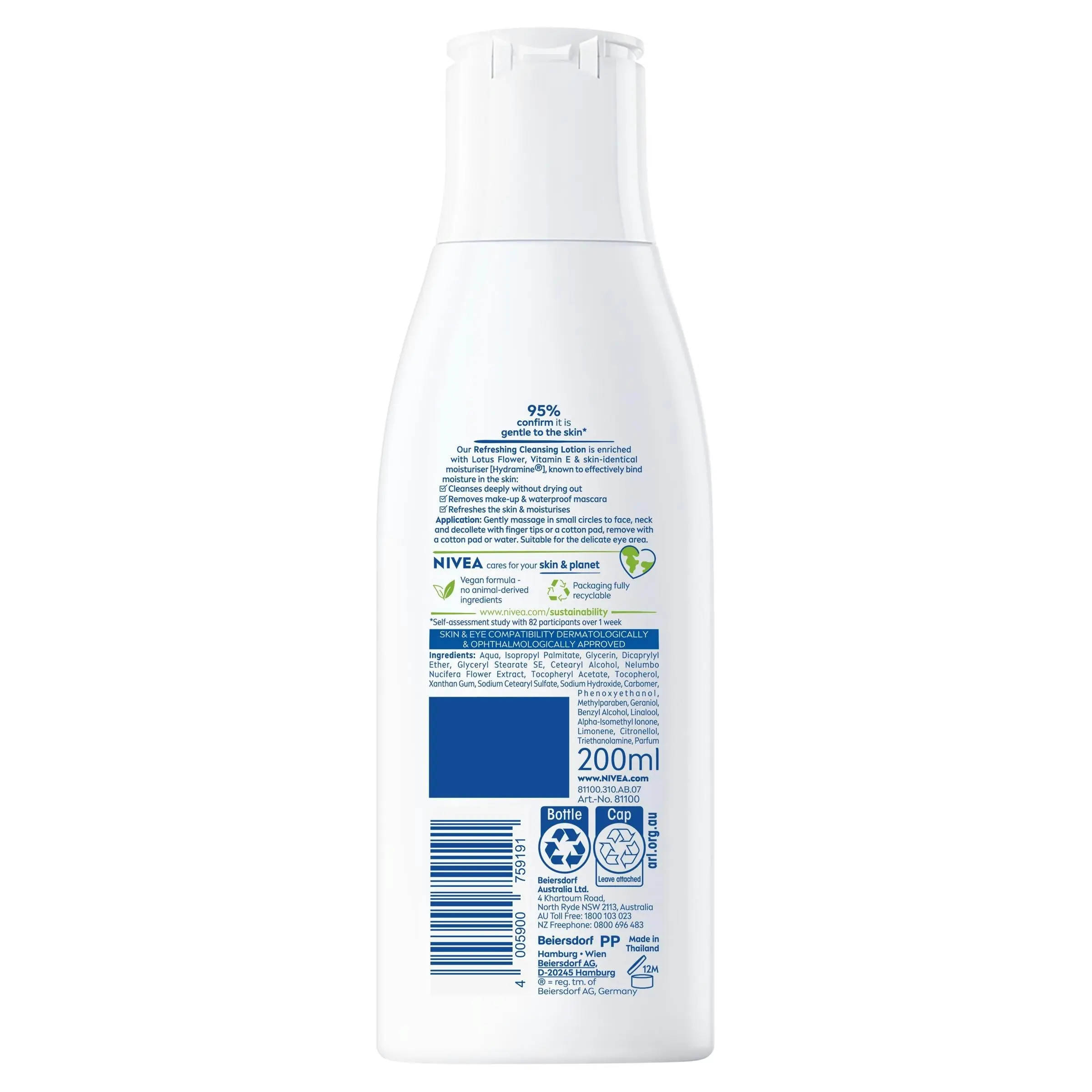 Nivea Refreshing Cleansing Lotion 200mL