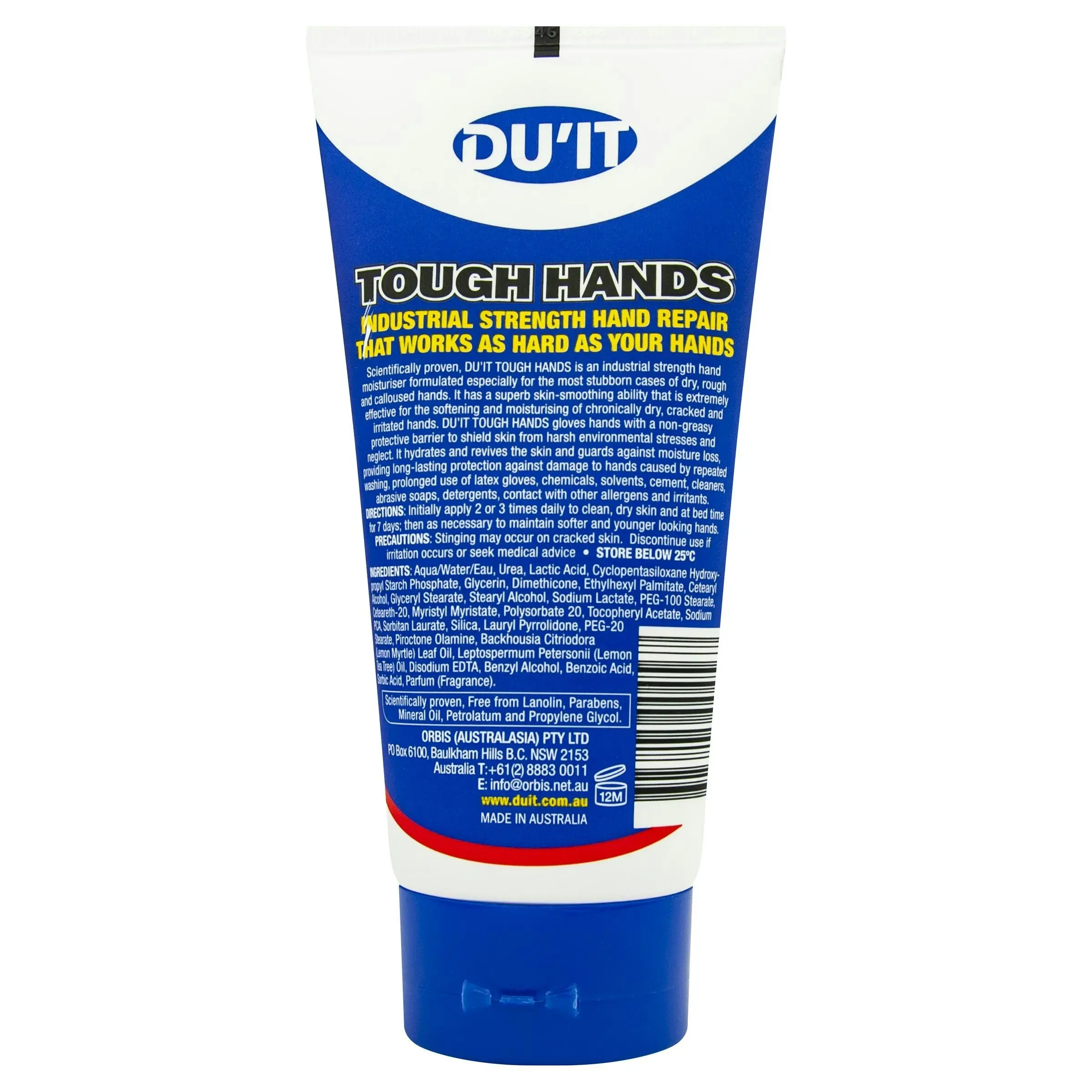 DU'IT Tough Hands Intensive Hand Cream For Dry Hands 150g