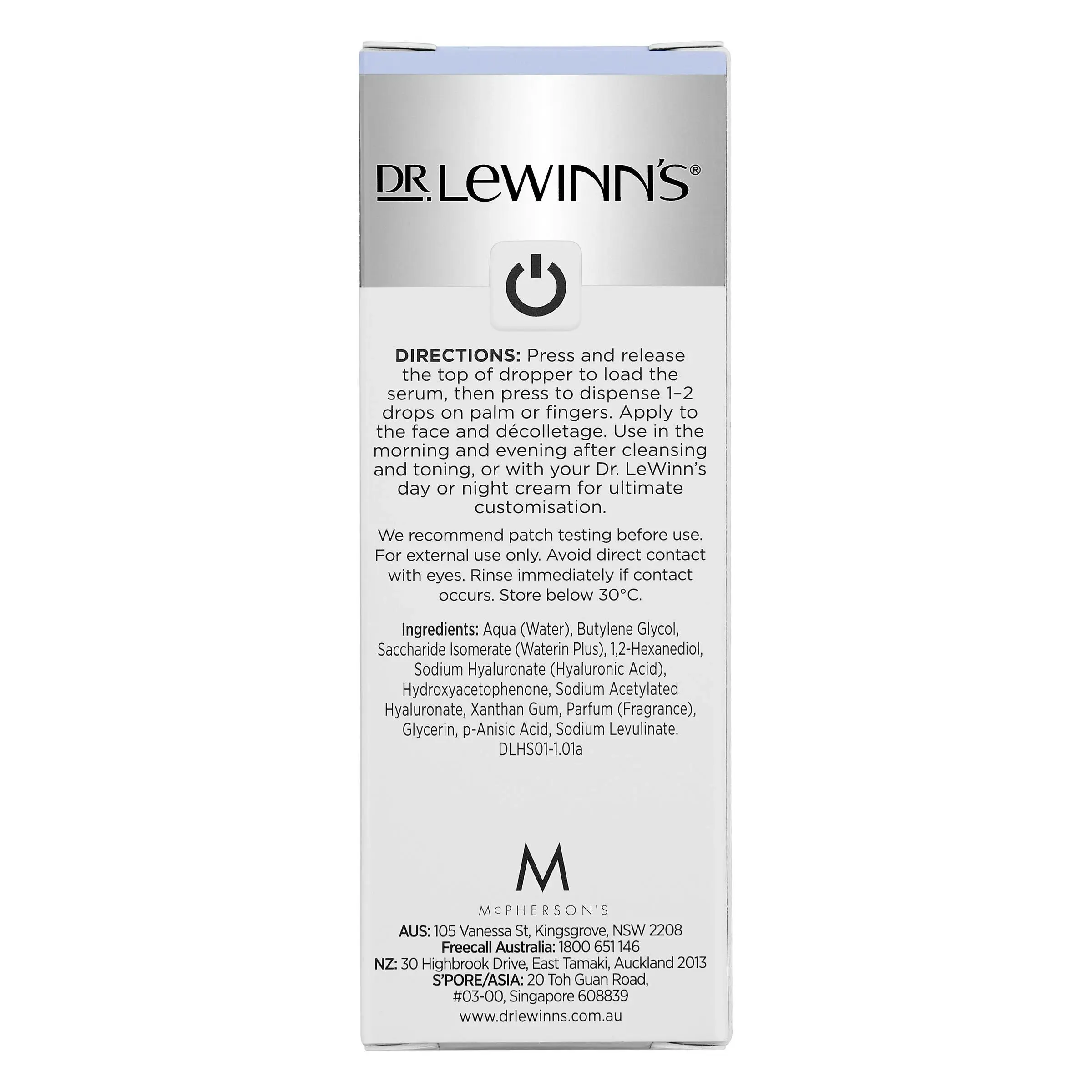 Dr LeWinn's Serum Series Hydrate 30ml