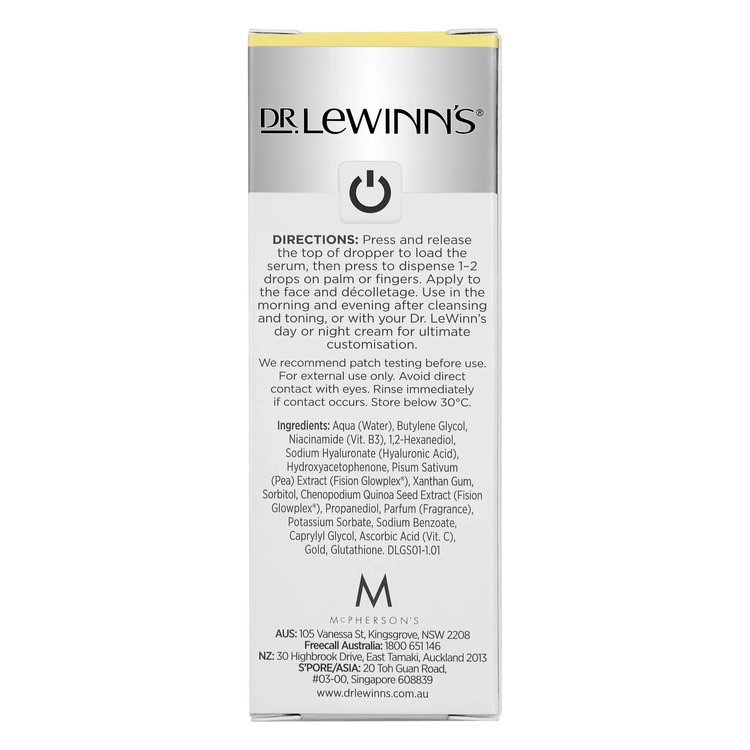 Dr LeWinn's Serum Series Glow 30ml