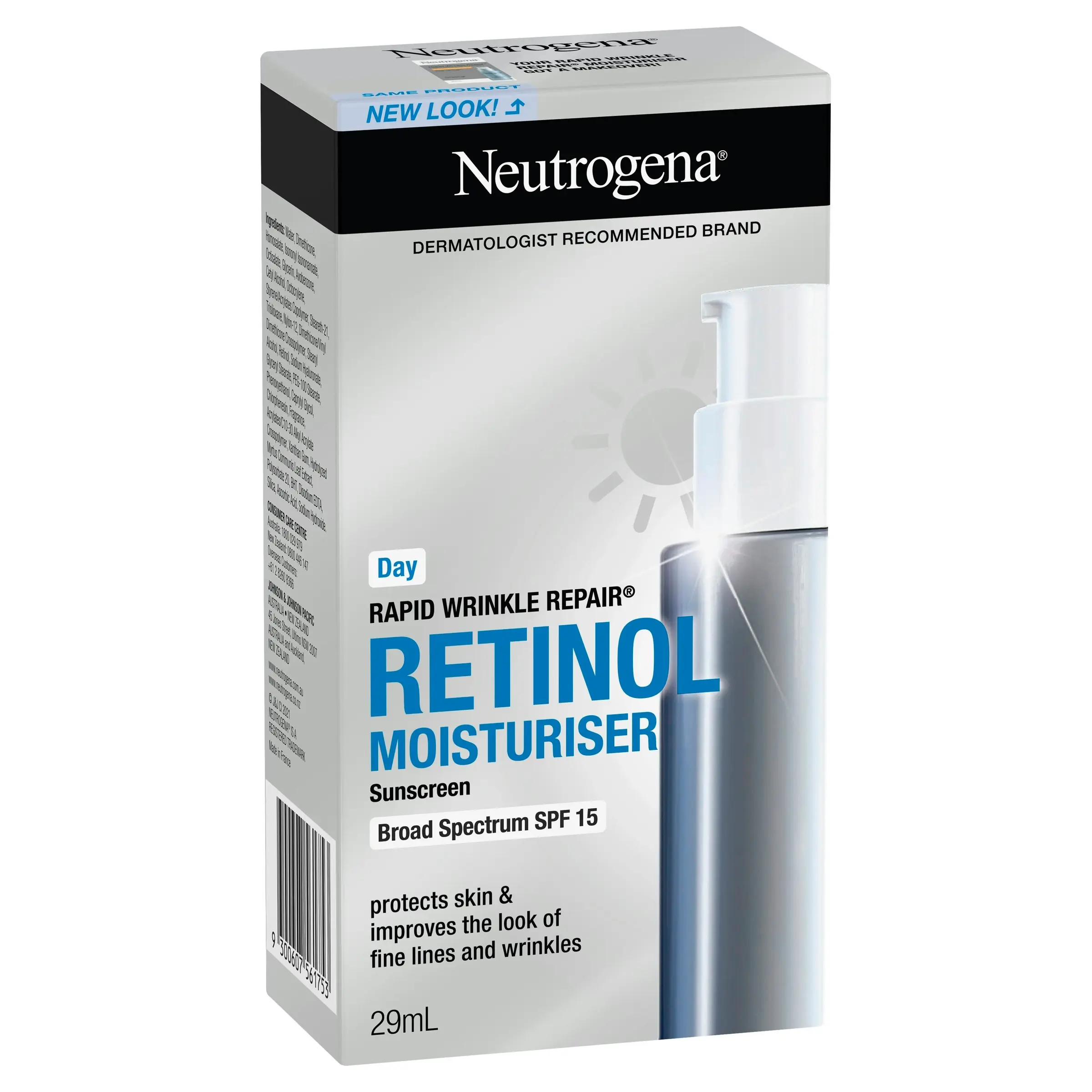 Neutrogena Rapid Wrinkle Repair Anti Ageing Broad Spectrum SPF 15 29mL