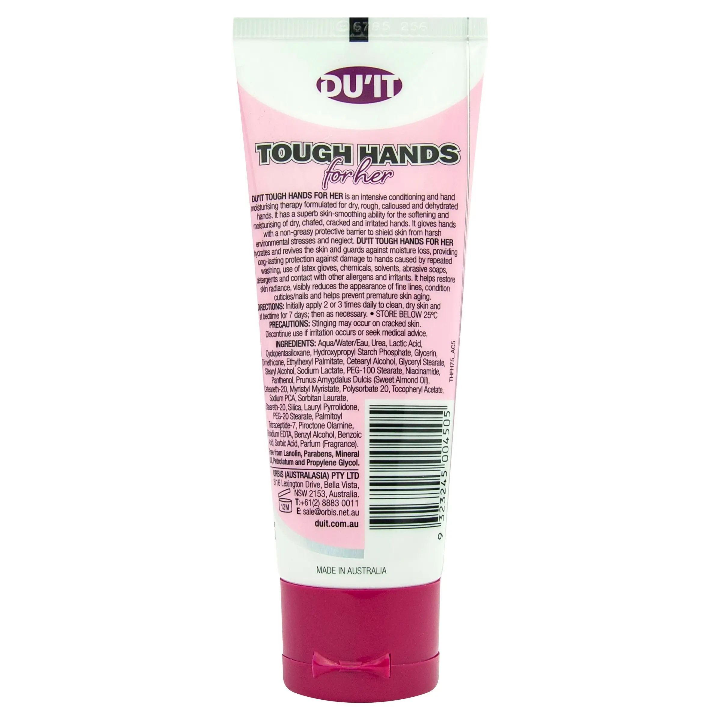 DU'IT Tough Hands For Her Anti-aging Hand Cream 75g