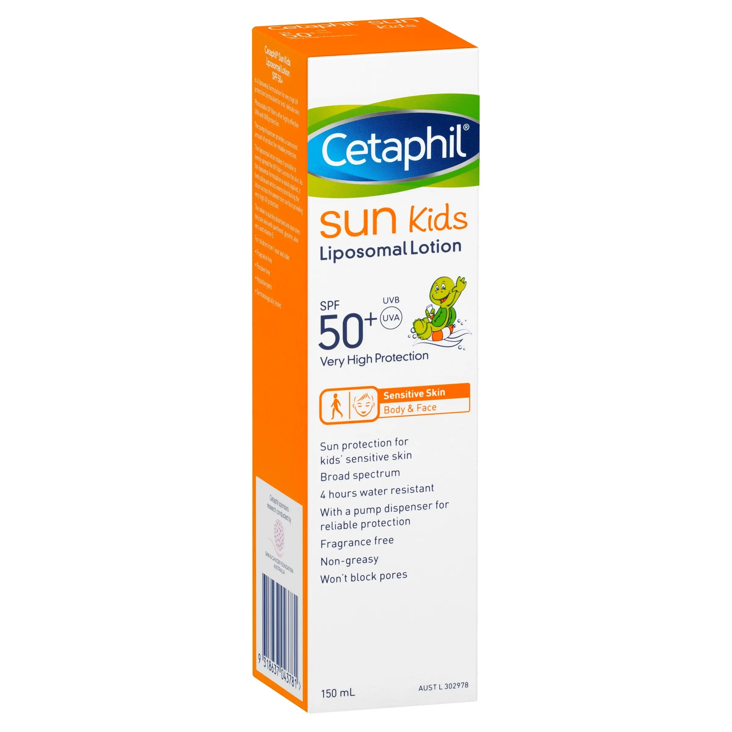 Cetaphil Sun Spf 50+ Kids Liposomal Lotion 150mL