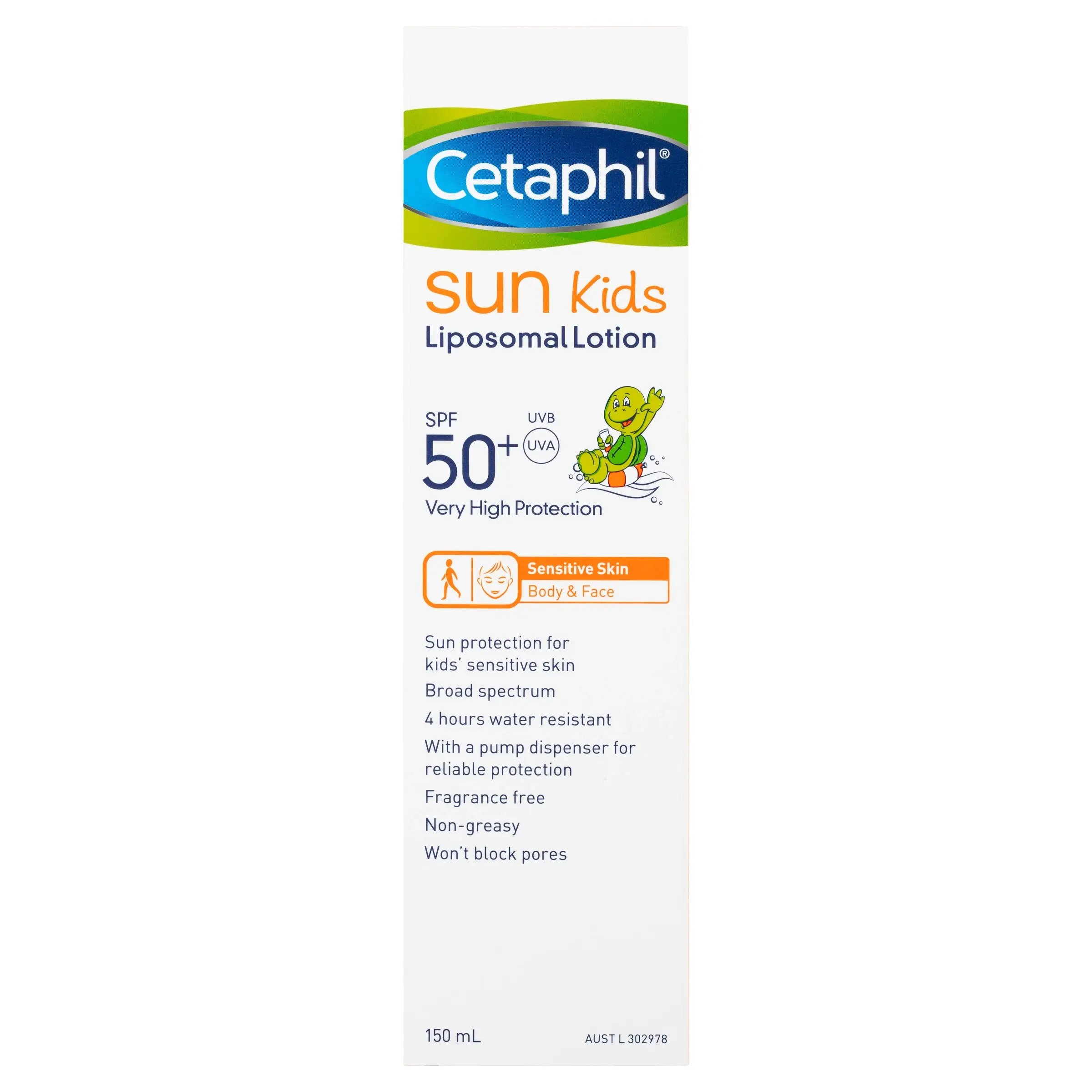 Cetaphil Sun Spf 50+ Kids Liposomal Lotion 150mL