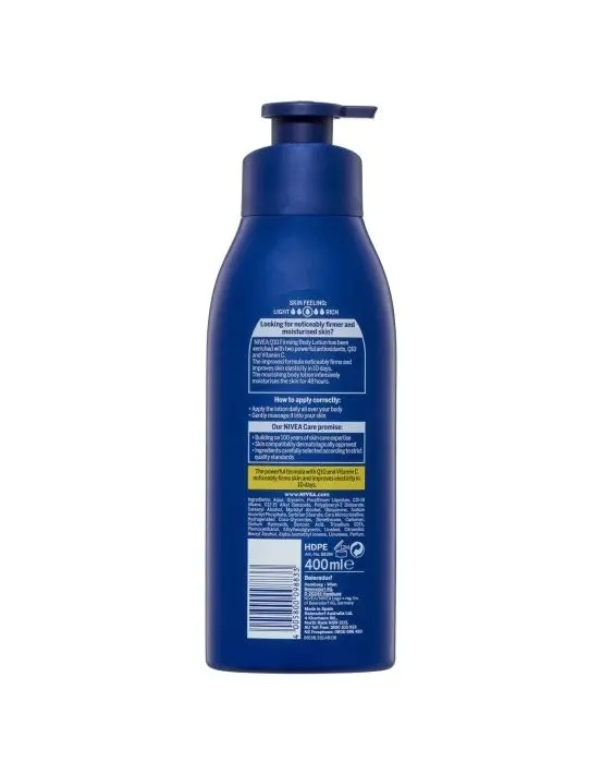 Nivea Rich Firming Q10 Body Lotion 400mL