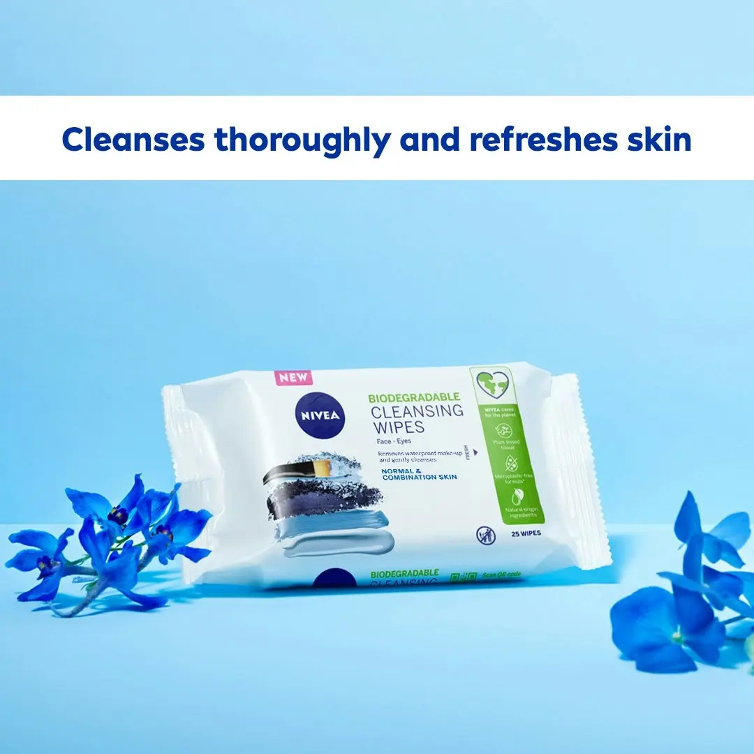 Nivea Soft Refreshing Cleansing Wipes 25 Pack