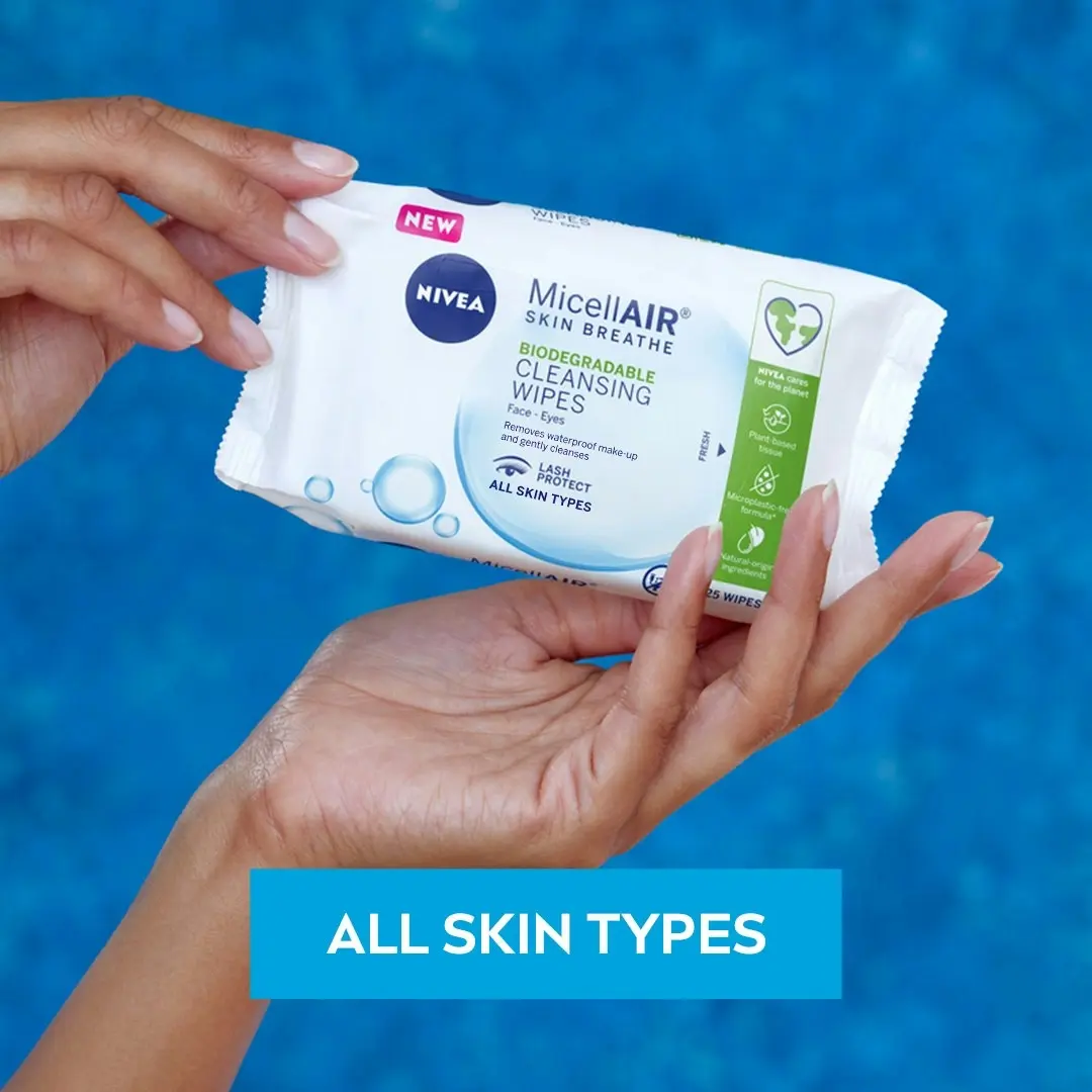 Nivea Daily Essentials Wipes Micellar 25 Pack