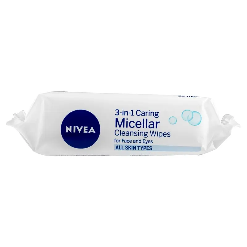 Nivea Daily Essentials Wipes Micellar 25 Pack