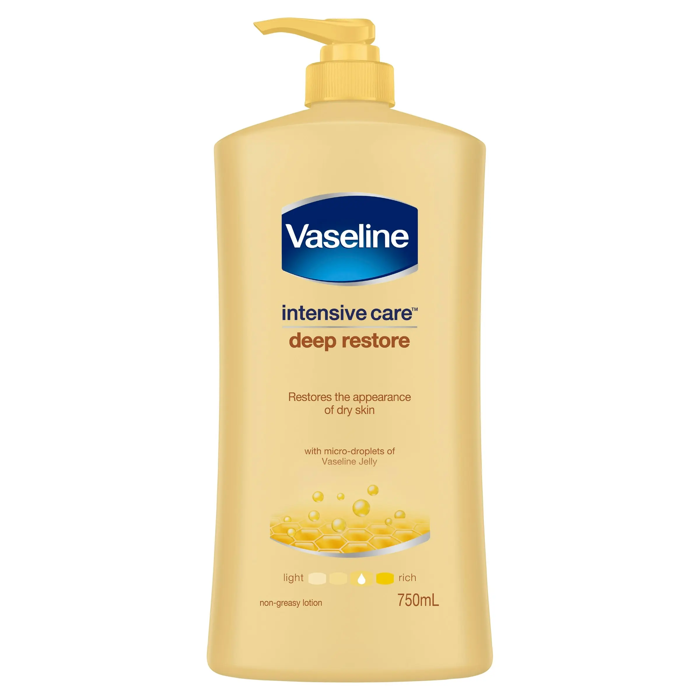 Vaseline Intensive Care Deep Restore Body Lotion 750mL