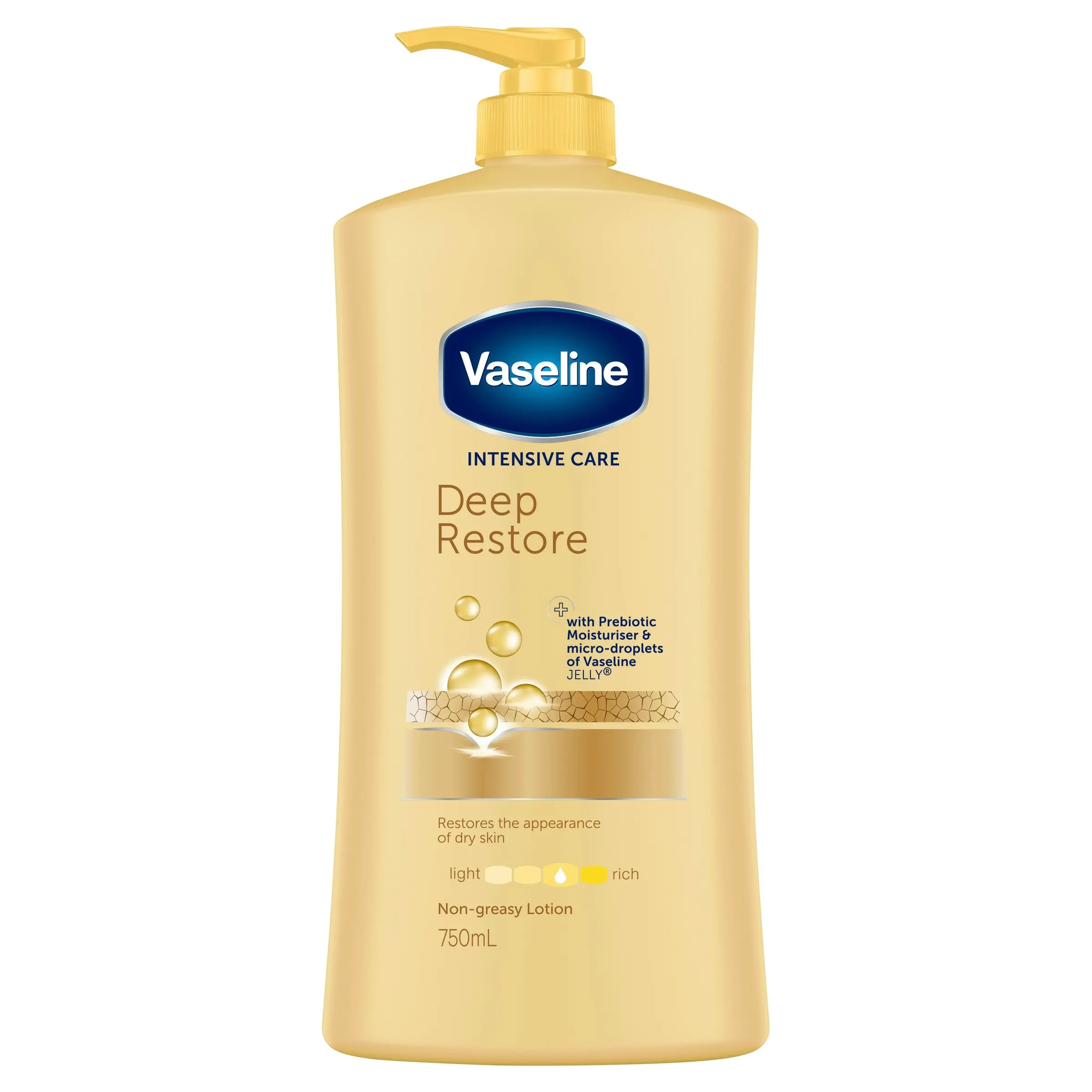 Vaseline Intensive Care Deep Restore Body Lotion 750mL