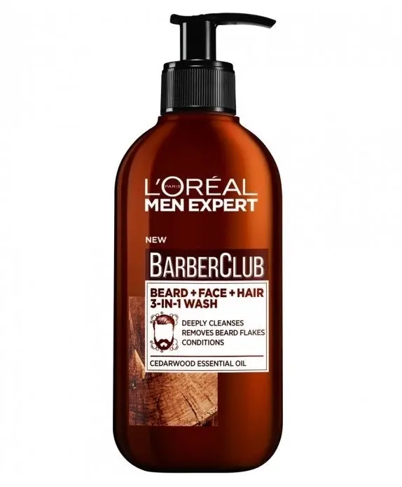 L'Oreal Men Expert Barber Club Face & Hair Wash 200mL