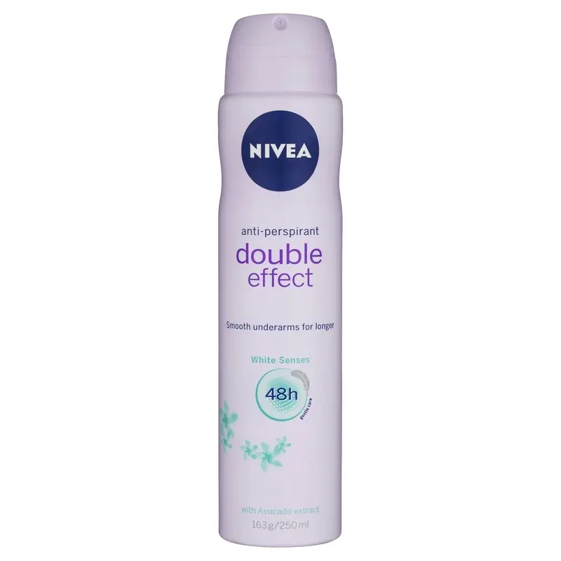 Nivea Double Effect Anti-Perspirant Aerosol Deodorant 250mL