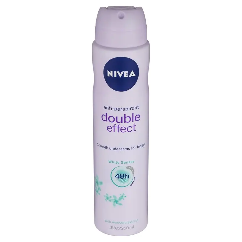 Nivea Double Effect Anti-Perspirant Aerosol Deodorant 250mL