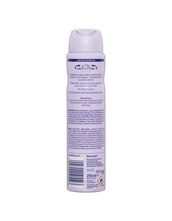 Nivea Double Effect Anti-Perspirant Aerosol Deodorant 250mL