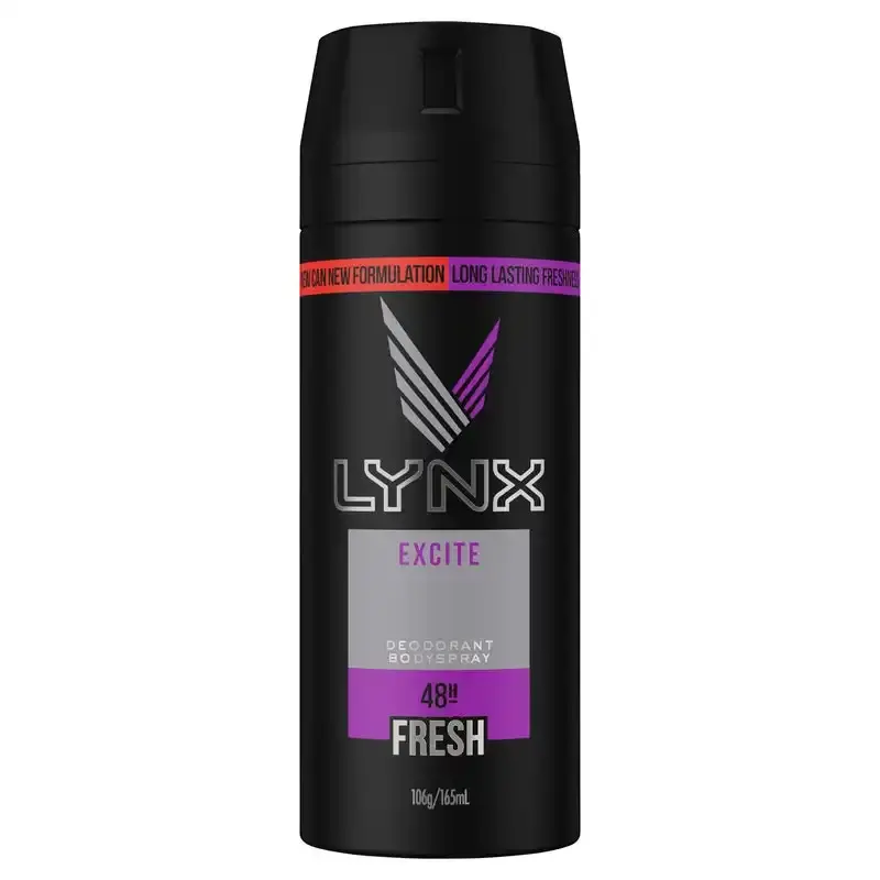 Lynx Deodorant Excite 165ml