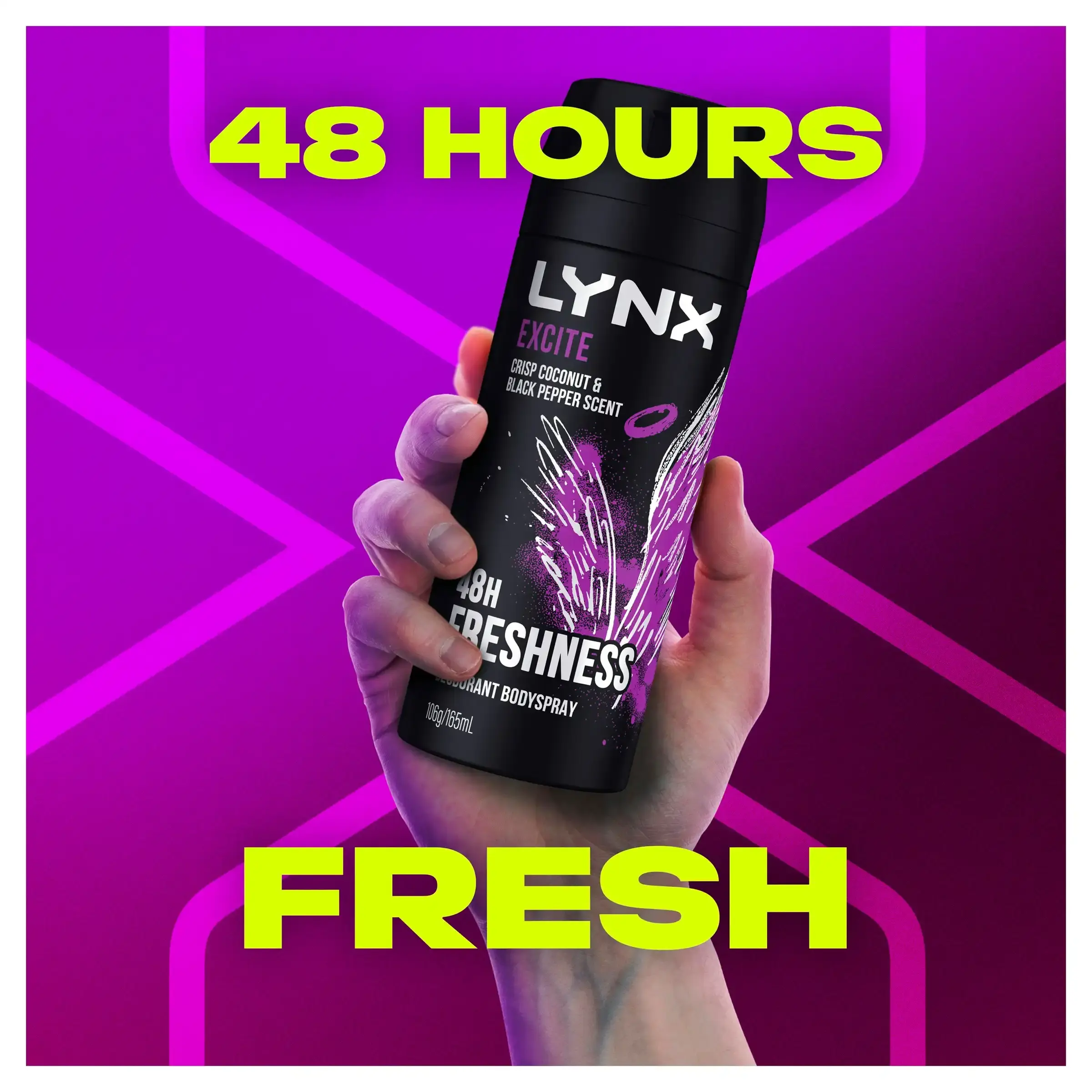 Lynx Deodorant Excite 165ml