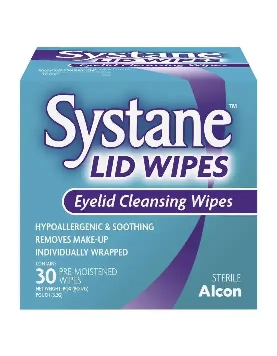 SYSTANE Lid Wipes 30 Pack