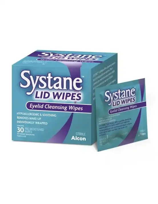 SYSTANE Lid Wipes 30 Pack