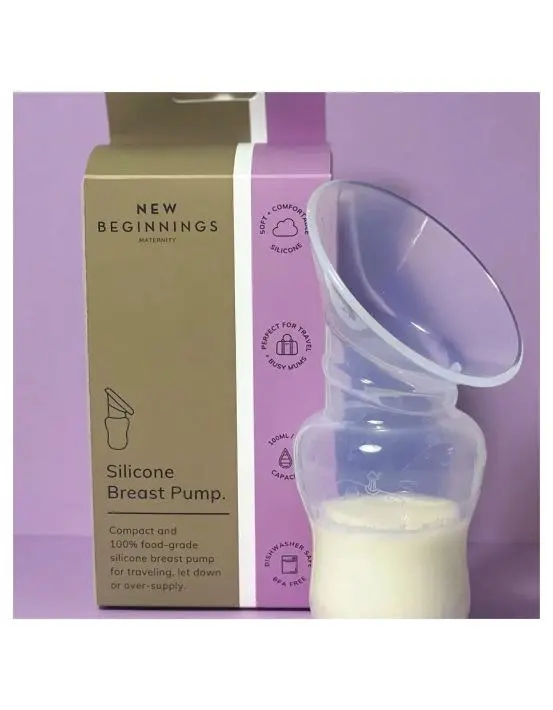 New Beginnings Silicone Breast Pump