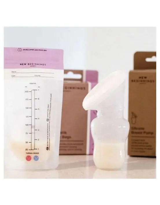 New Beginnings Silicone Breast Pump