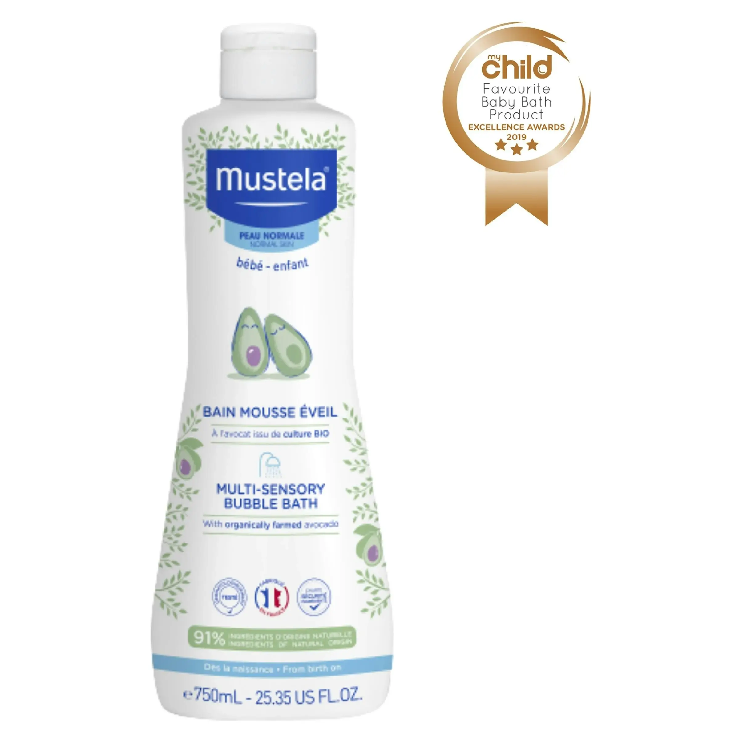 MUSTELA Bubble Bath 750mL