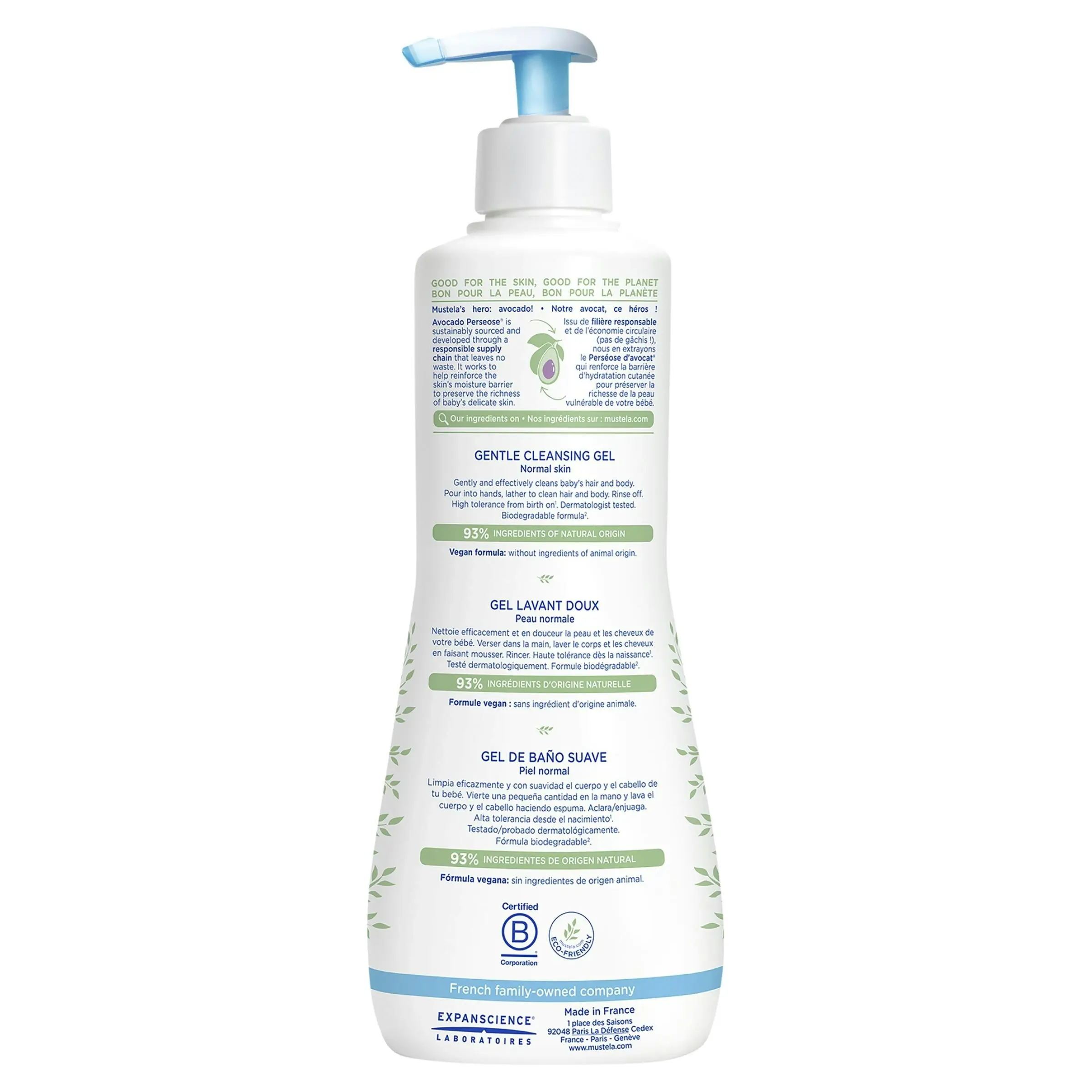 MUSTELA Gentle Cleansing Gel 500mL