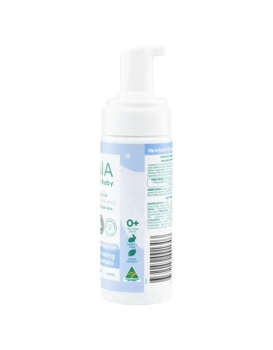 Gaia Natural Baby Newborn Foaming Wash & Shampoo 150ml