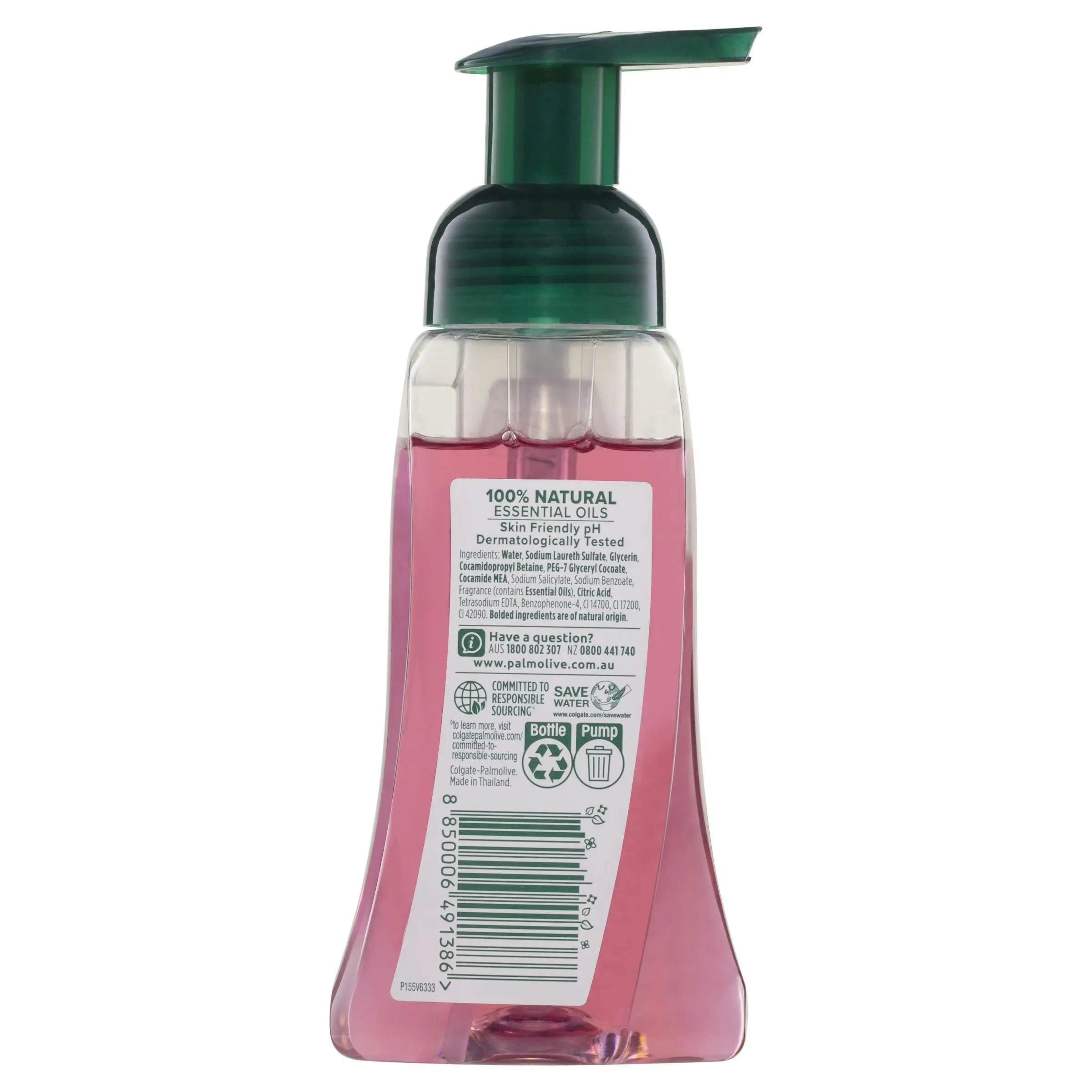 Palmolive Raspberry Foaming Hand Wash 250mL