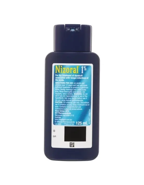 NIZORAL 1% Anti-Dandruff Treatment 125ml