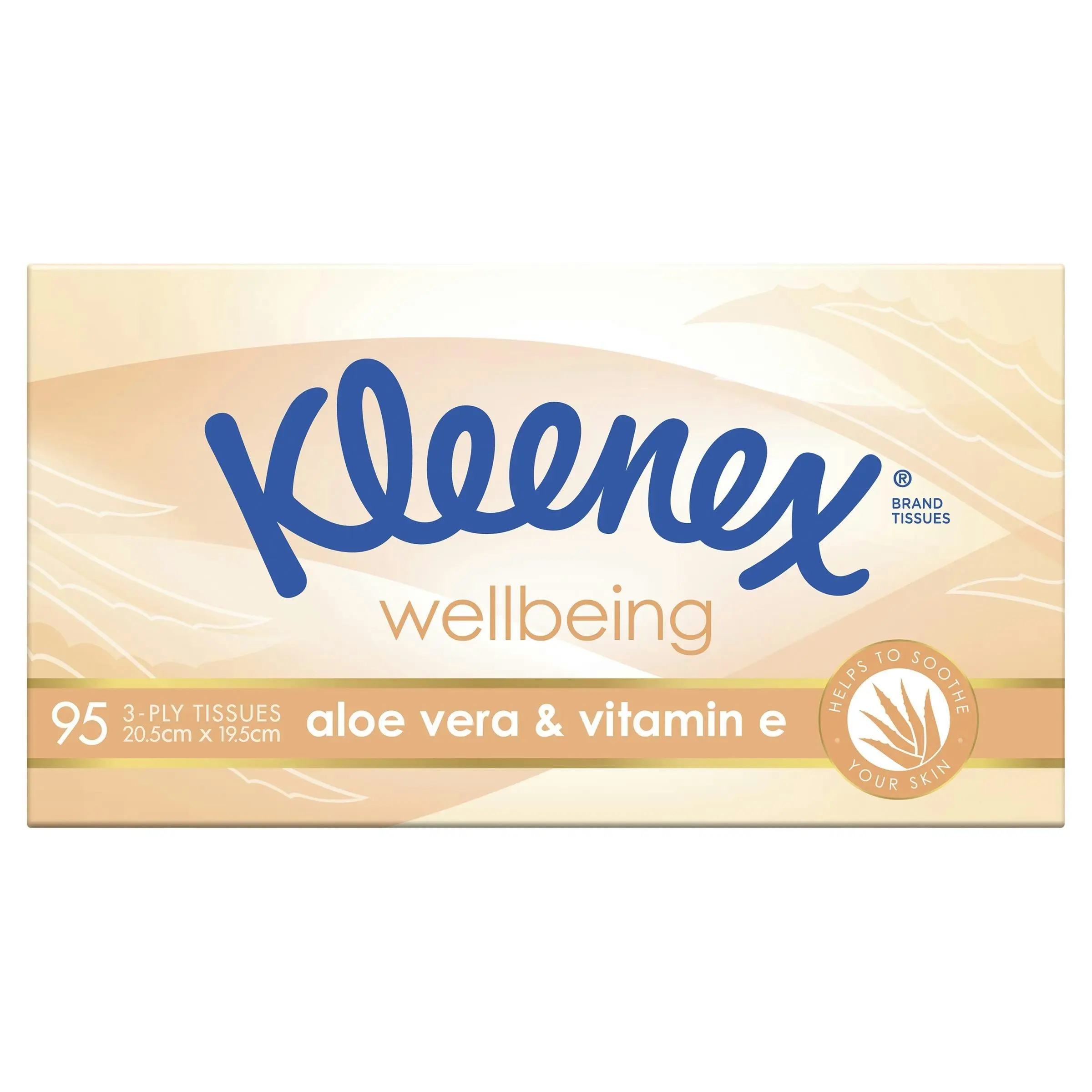 Kleenex Facial Tissue Aloe & Vitamin E 95