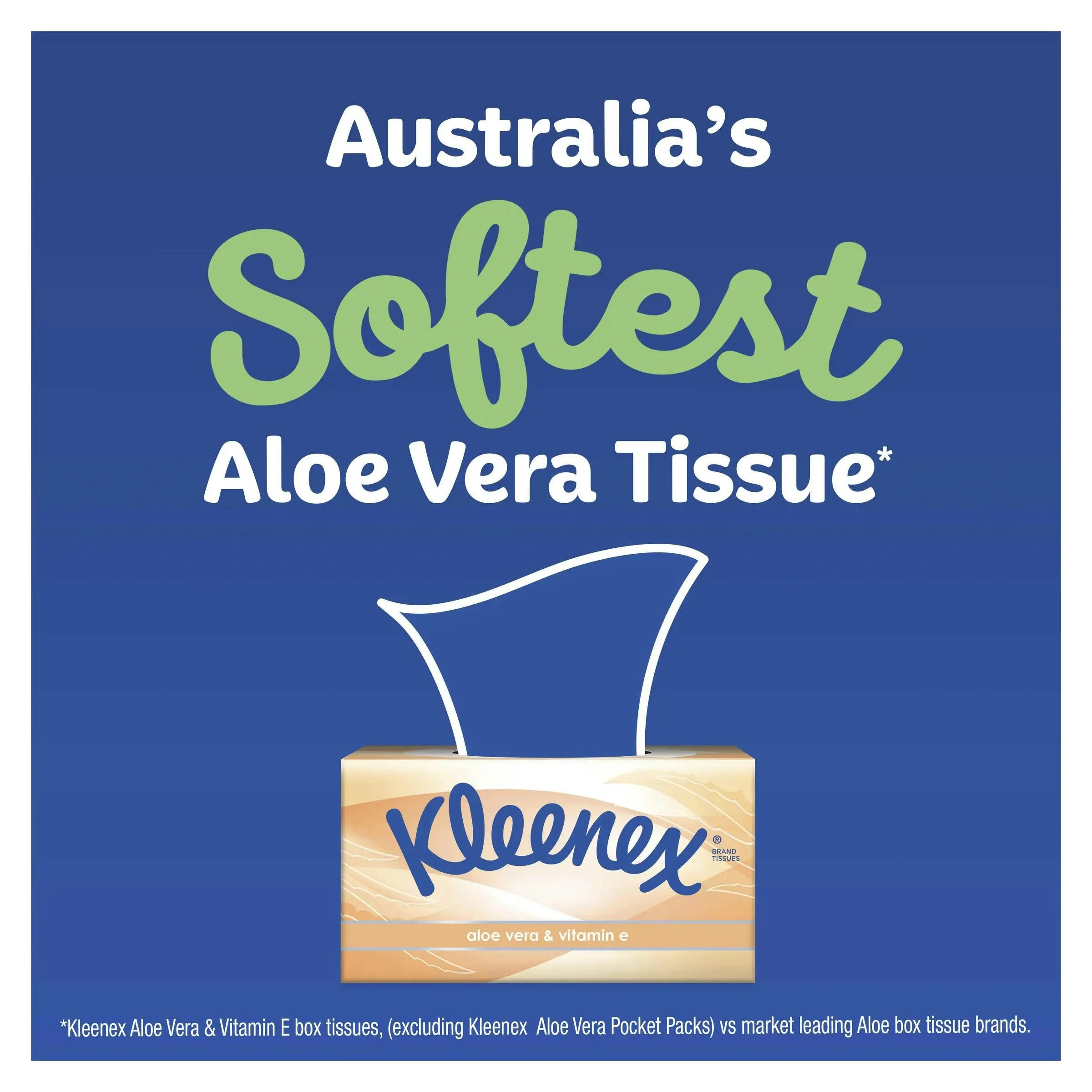 Kleenex Facial Tissue Aloe & Vitamin E 95