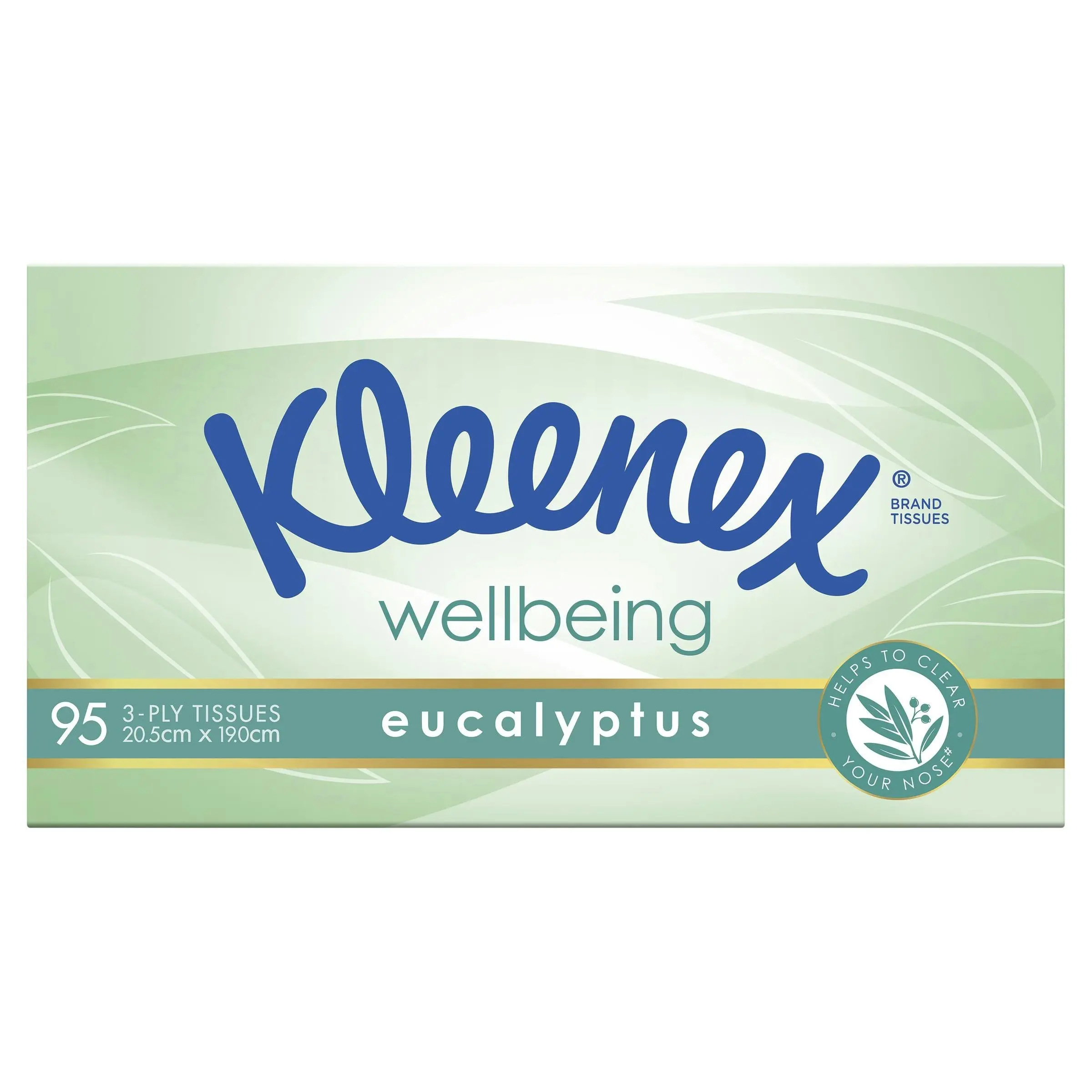 Kleenex Eucalyptus Facial Tissues 95 Pack