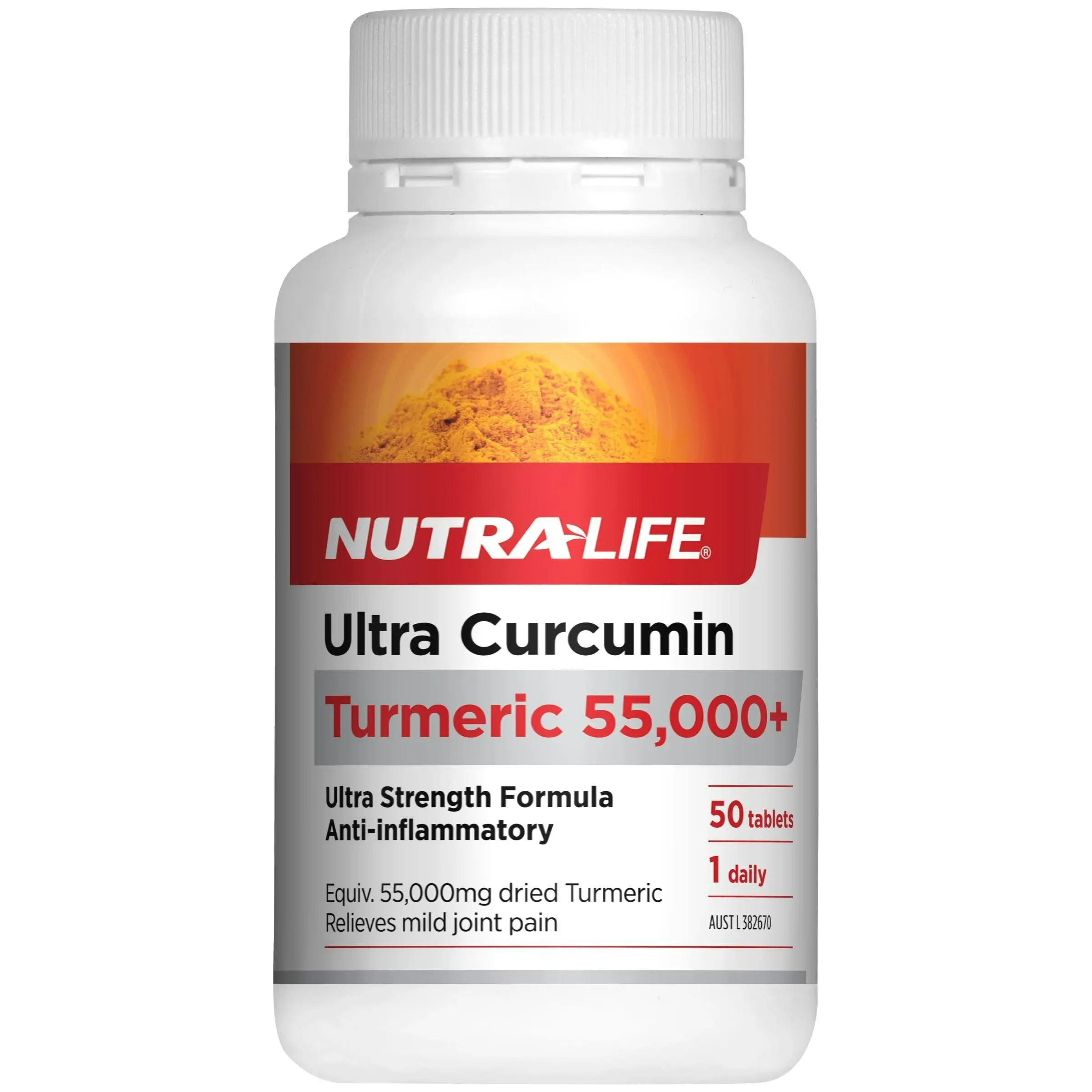 Nutra-Life Ultra Curcumin Turmeric 55,000+ Tablets 50