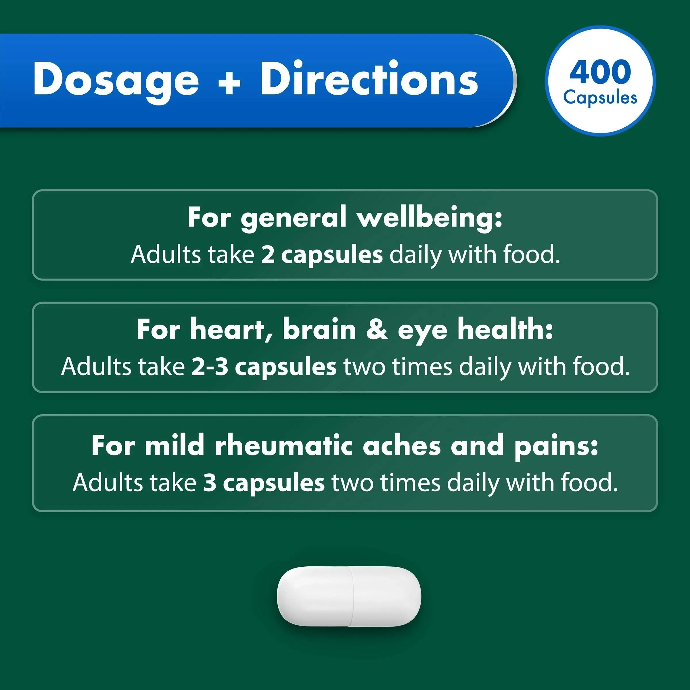 Nature's Own Odourless Fish Oil 1500Mg 400 Capsules