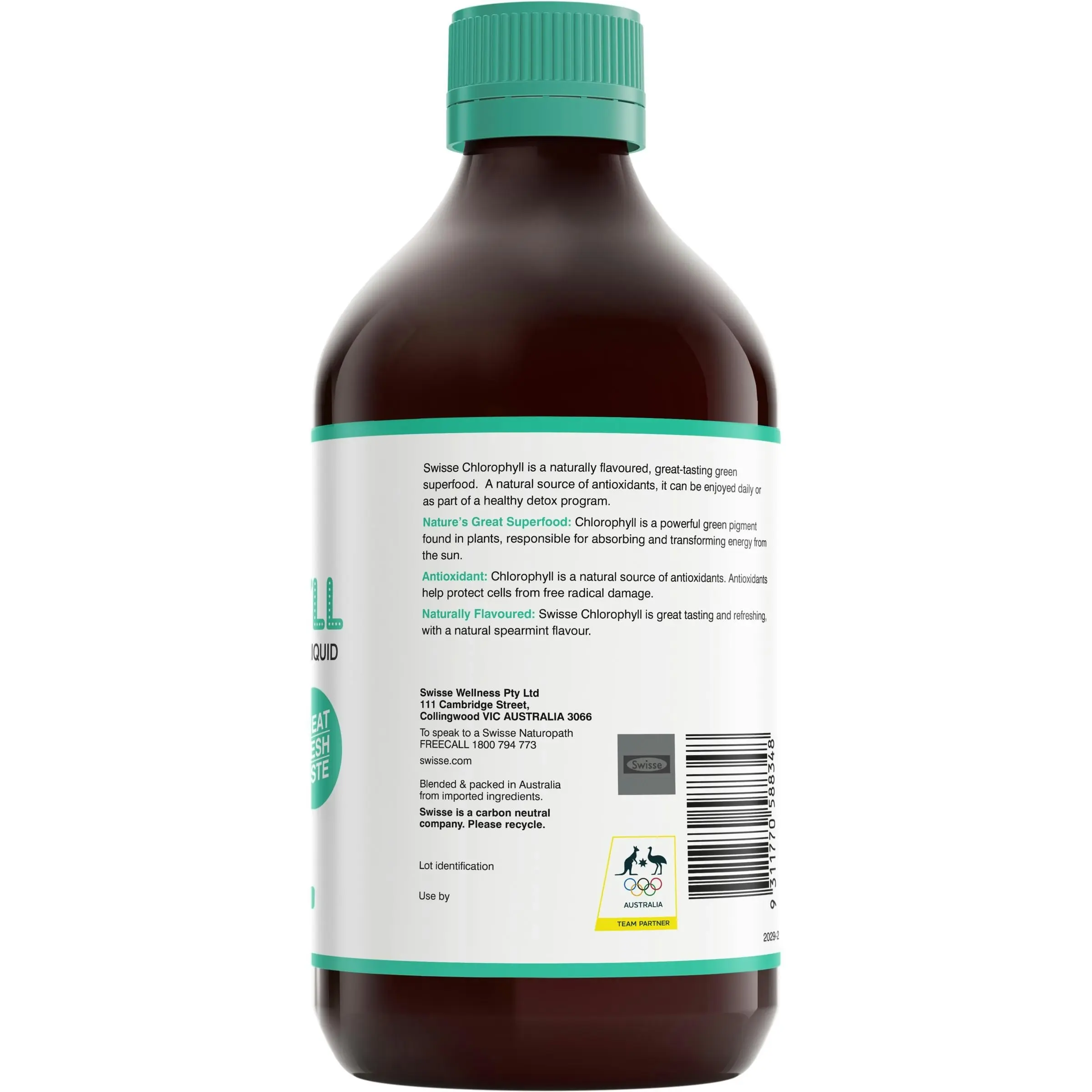 Swisse Chlorophyll Spearmint Superfood Liquid 500mL