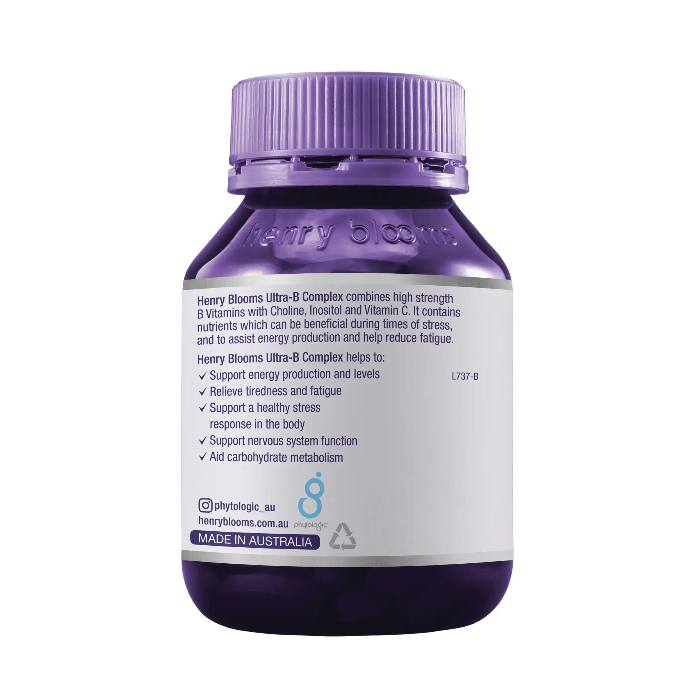 Henry Blooms Ultra-B Complex 60 Tablets