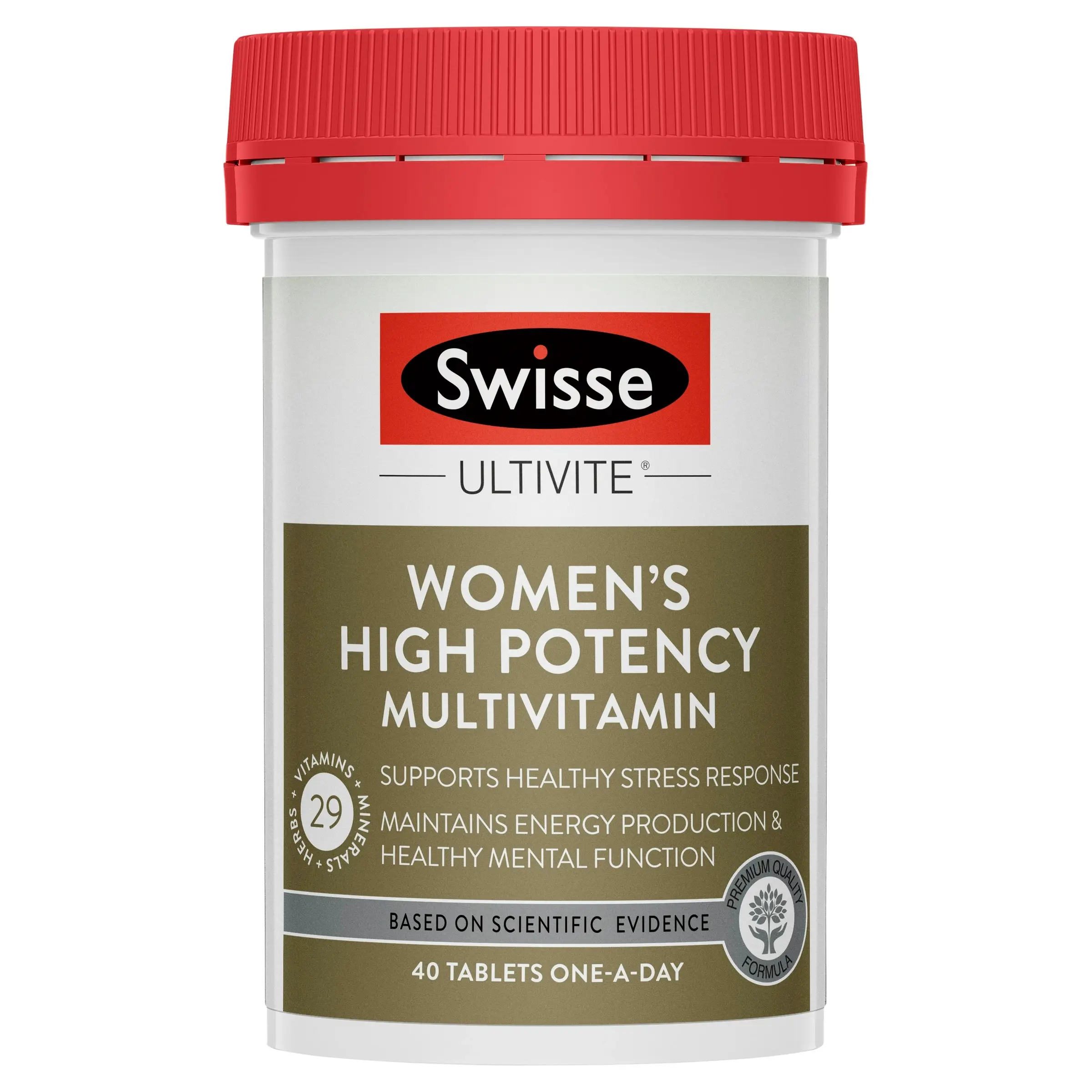 Swisse Ultivite Women's High Potency Multivitamin 40 Tablets