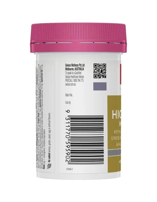 Swisse Ultivite Women's High Potency Multivitamin 40 Tablets