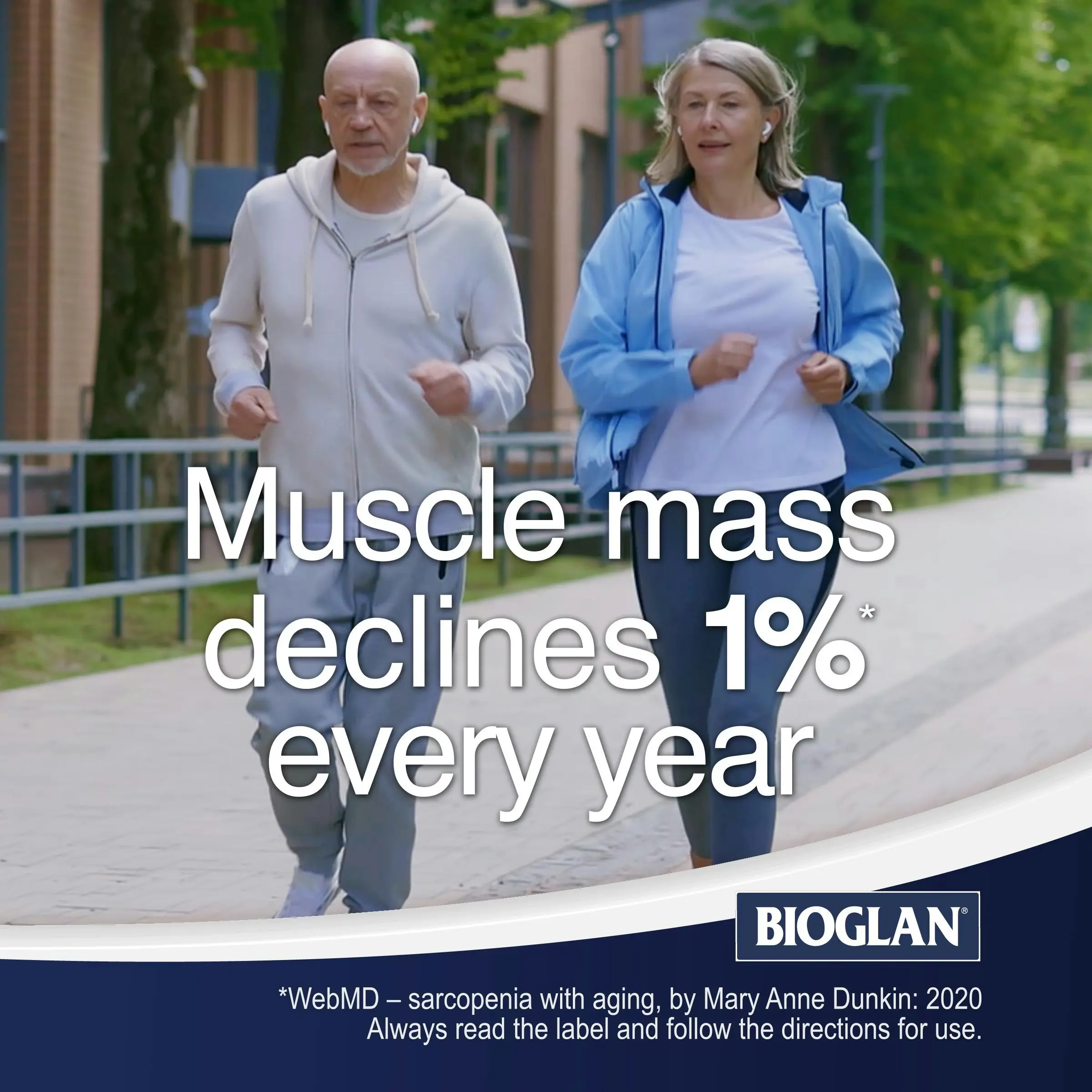 Bioglan Muscle Protect HMB + D3 60 Tablets