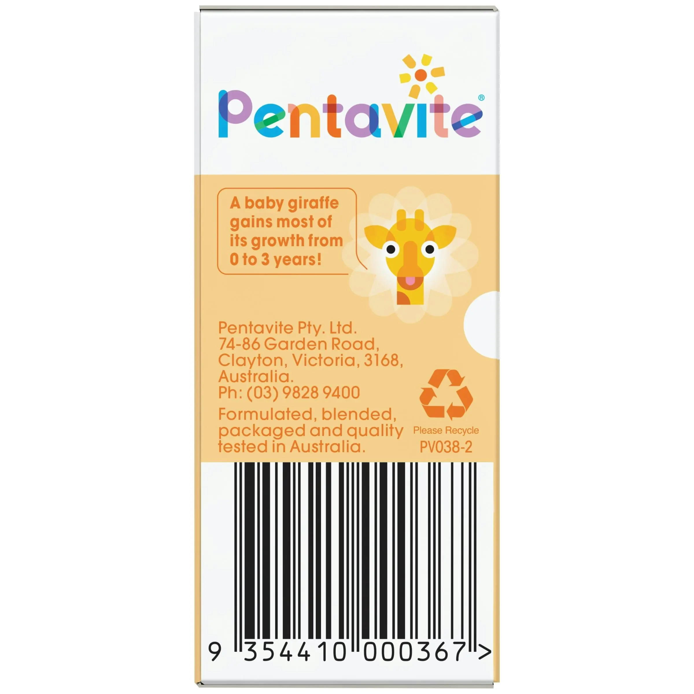 Pentavite Multivitamin Liquid For Infants 30ml