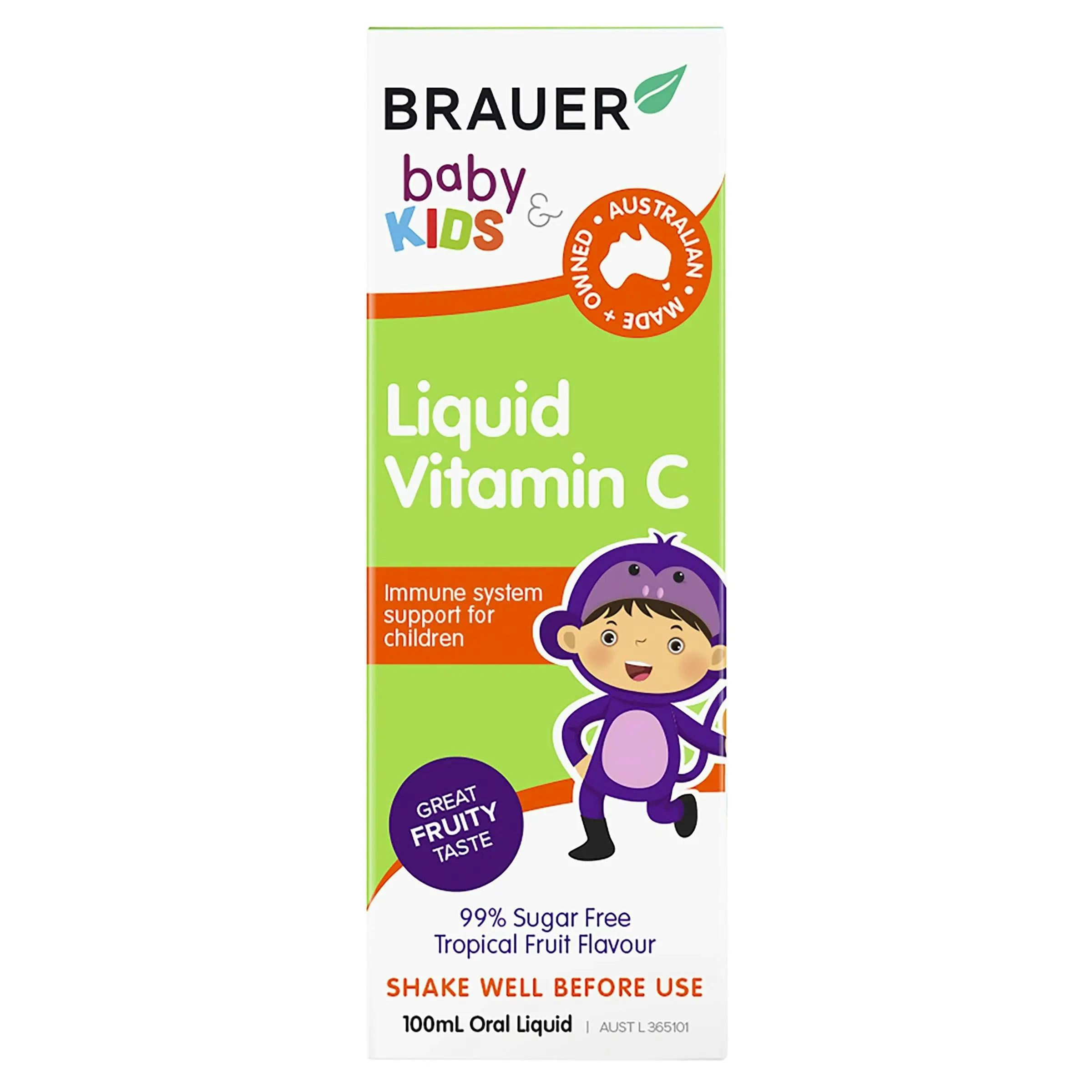 Brauer Baby & Kids Liquid Vitamin C 100mL